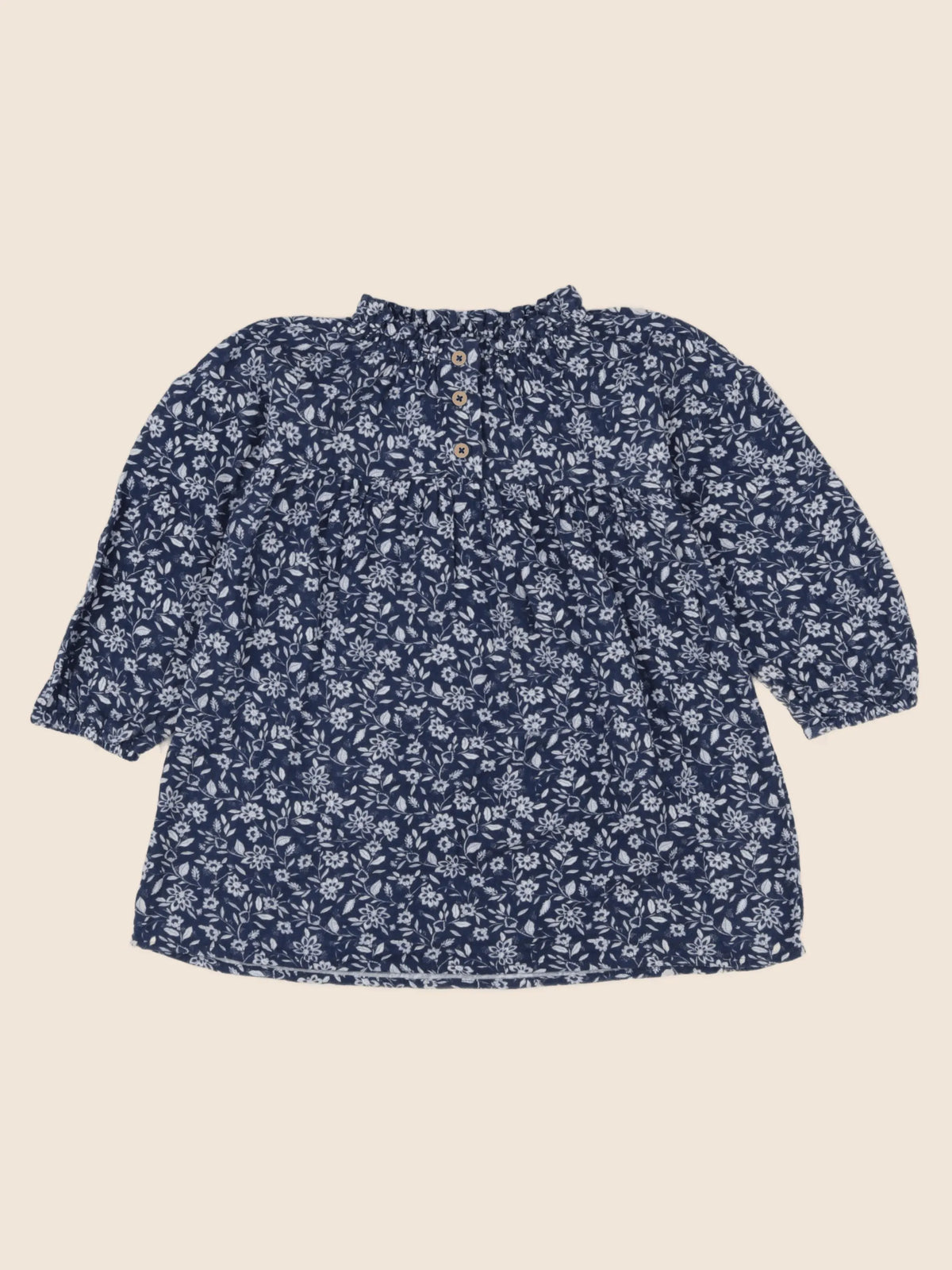 Vertbaudet - robe bleu - 36 mois