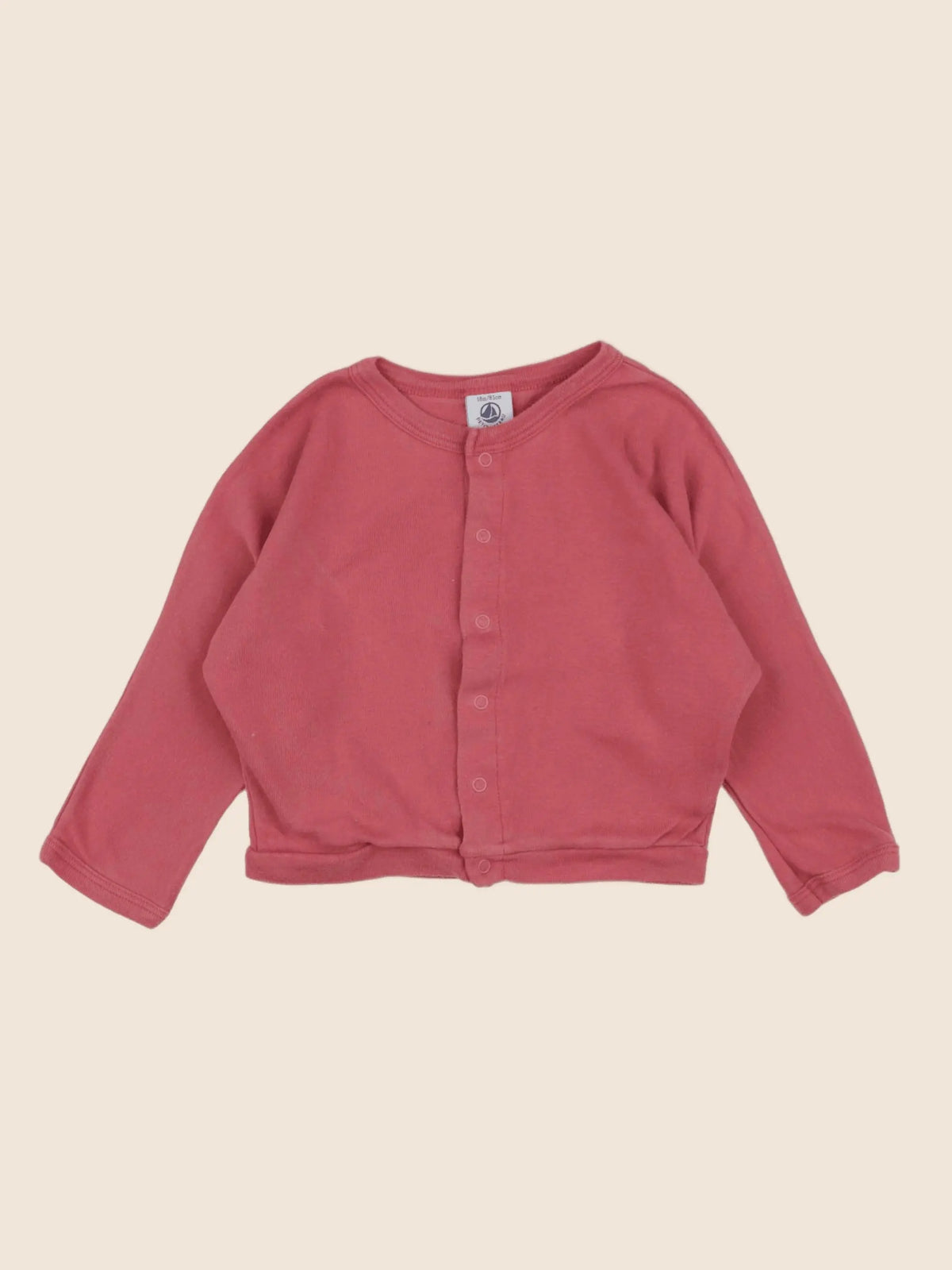 Petit Bateau - tee-shirt rose - 18 mois