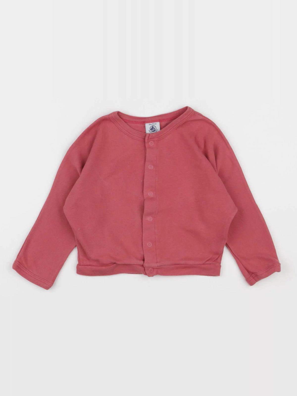 Petit Bateau - tee-shirt rose - 18 mois
