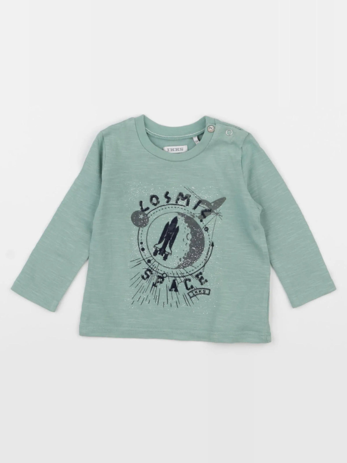 IKKS - tee-shirt vert - 6 mois