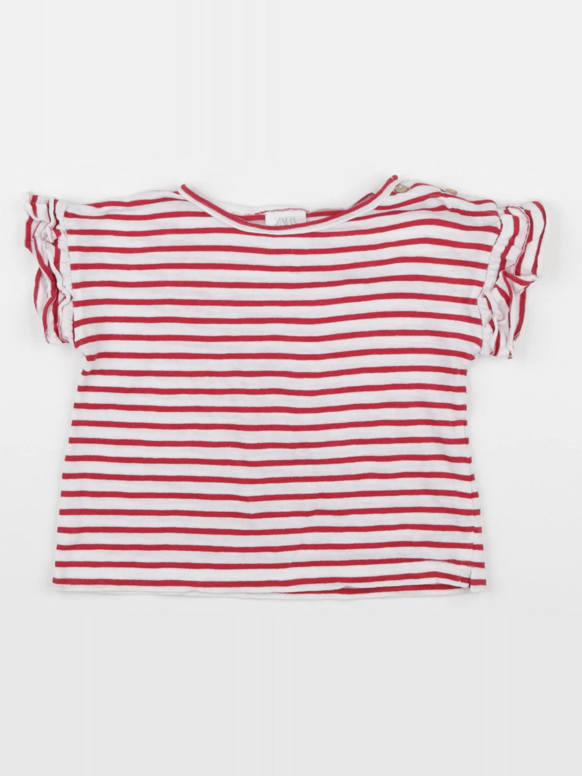 Zara - tee-shirt rouge - 12/18 mois