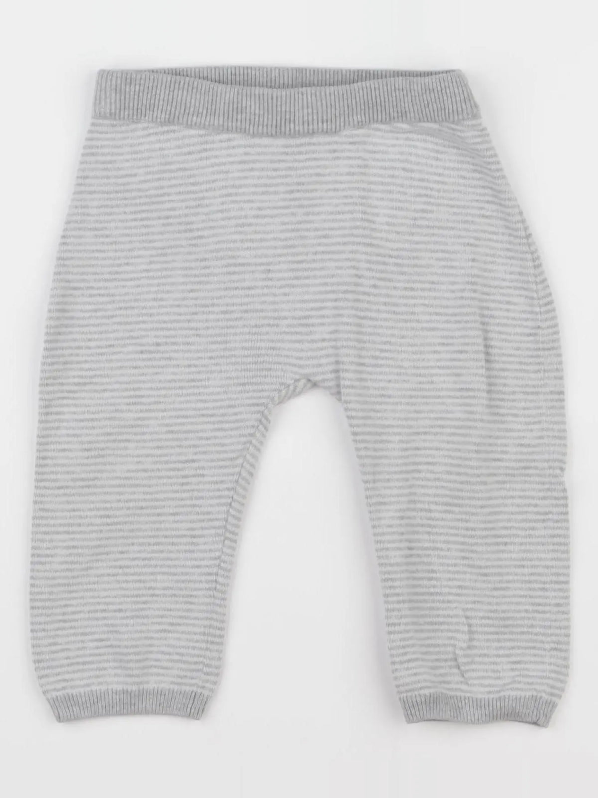 H&M - pantalon gris - 6/9 mois