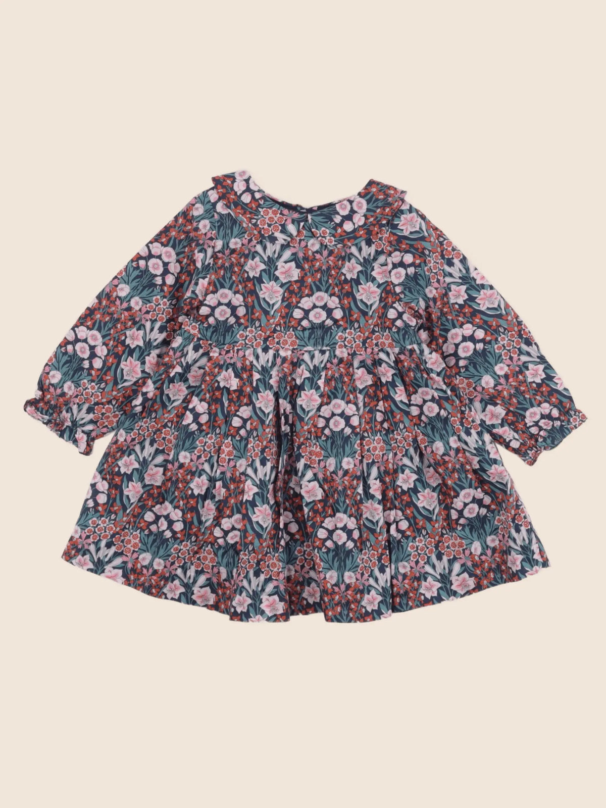 Jacadi - robe liberty multicolore - 12 mois