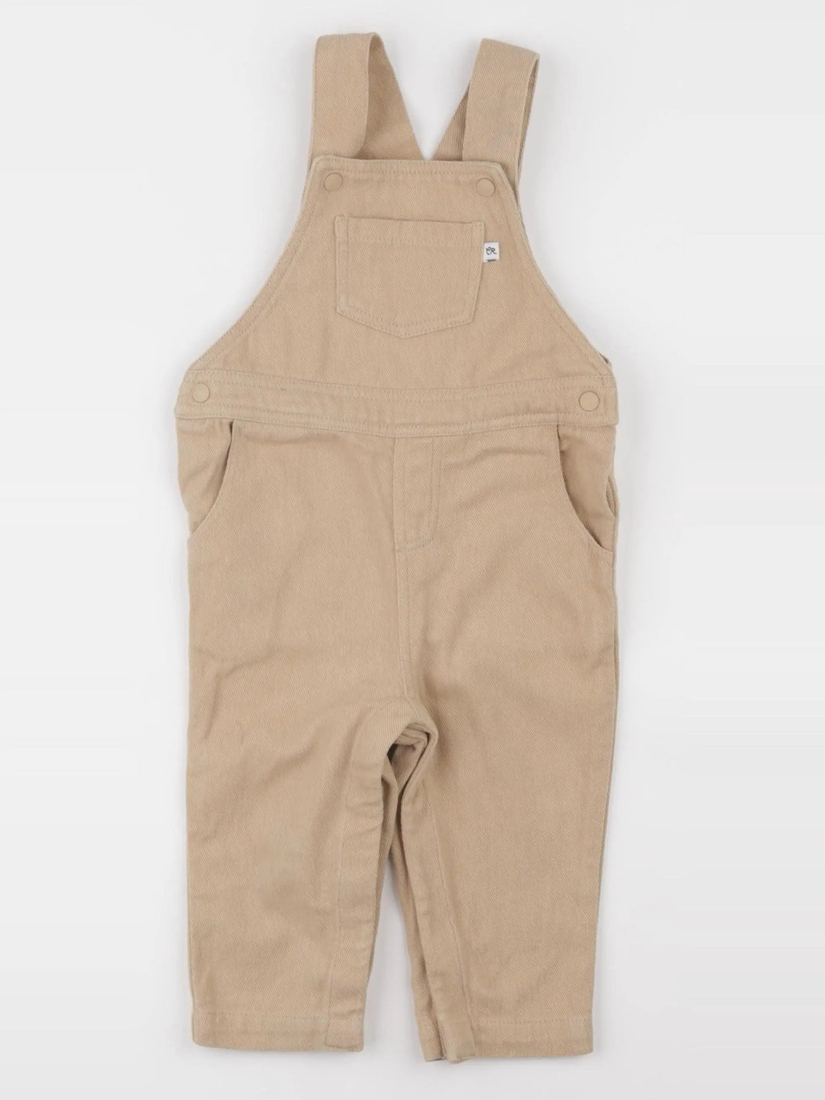 Cadet Rousselle - salopette beige - 12 mois