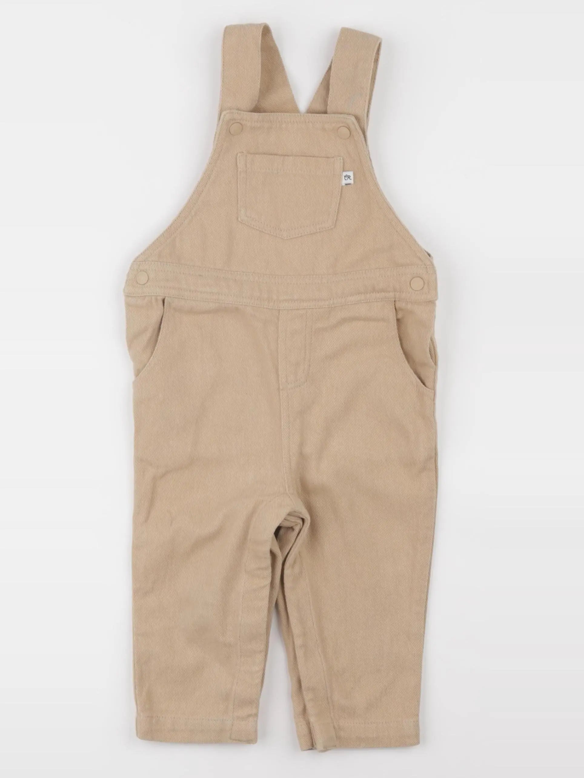 Cadet Rousselle - salopette beige - 12 mois