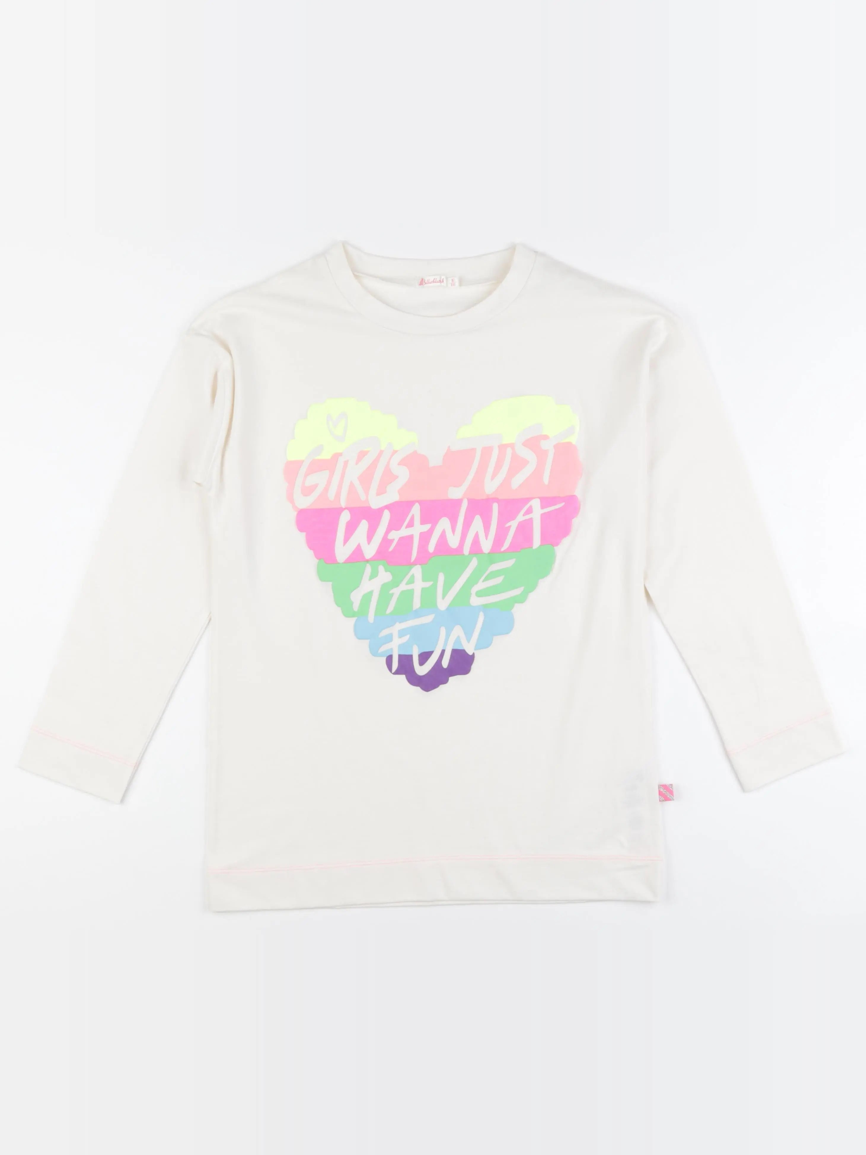 Billie Blush - tee-shirt beige - 10 ans