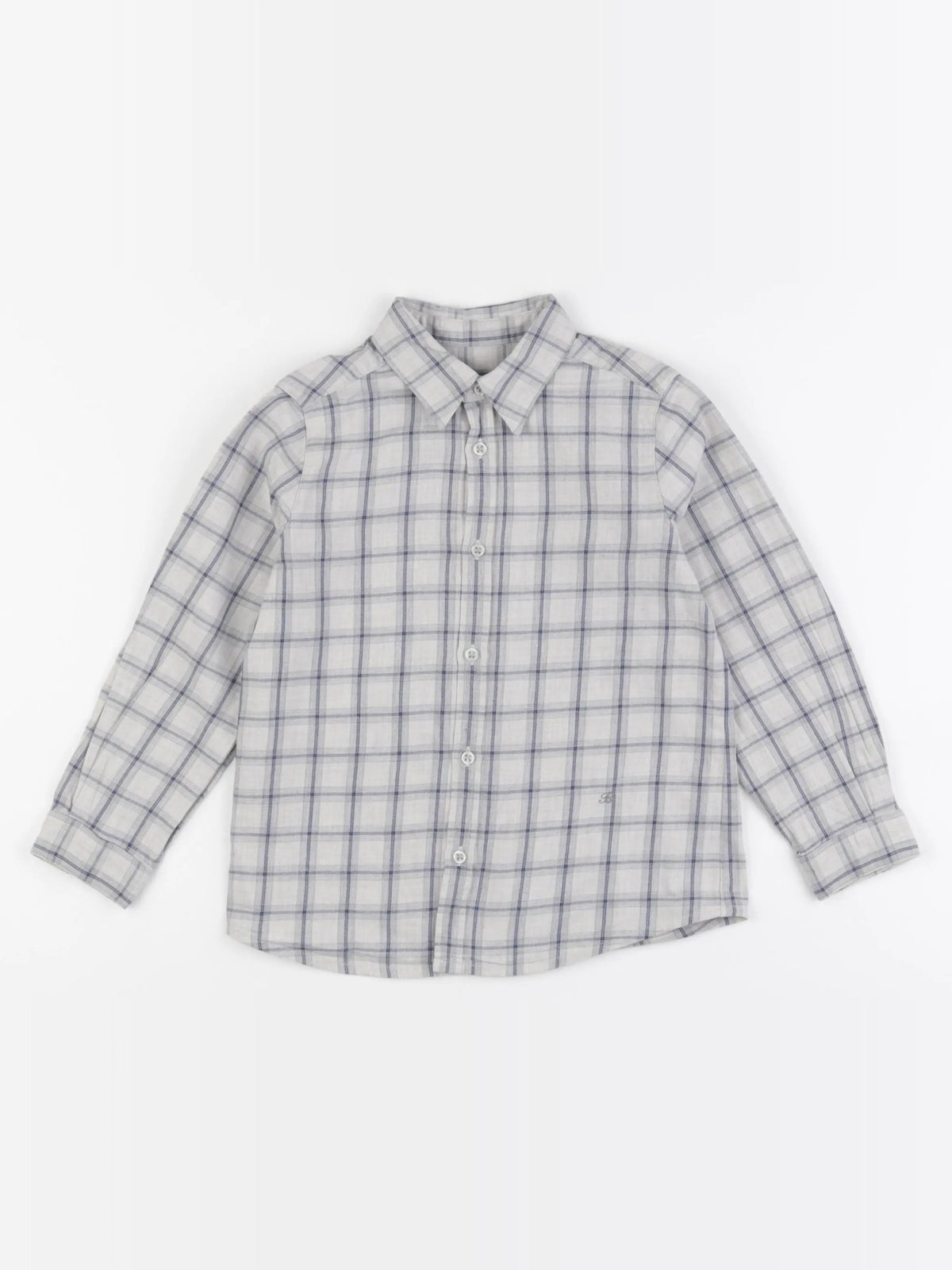 Bonpoint - chemise gris - 4 ans