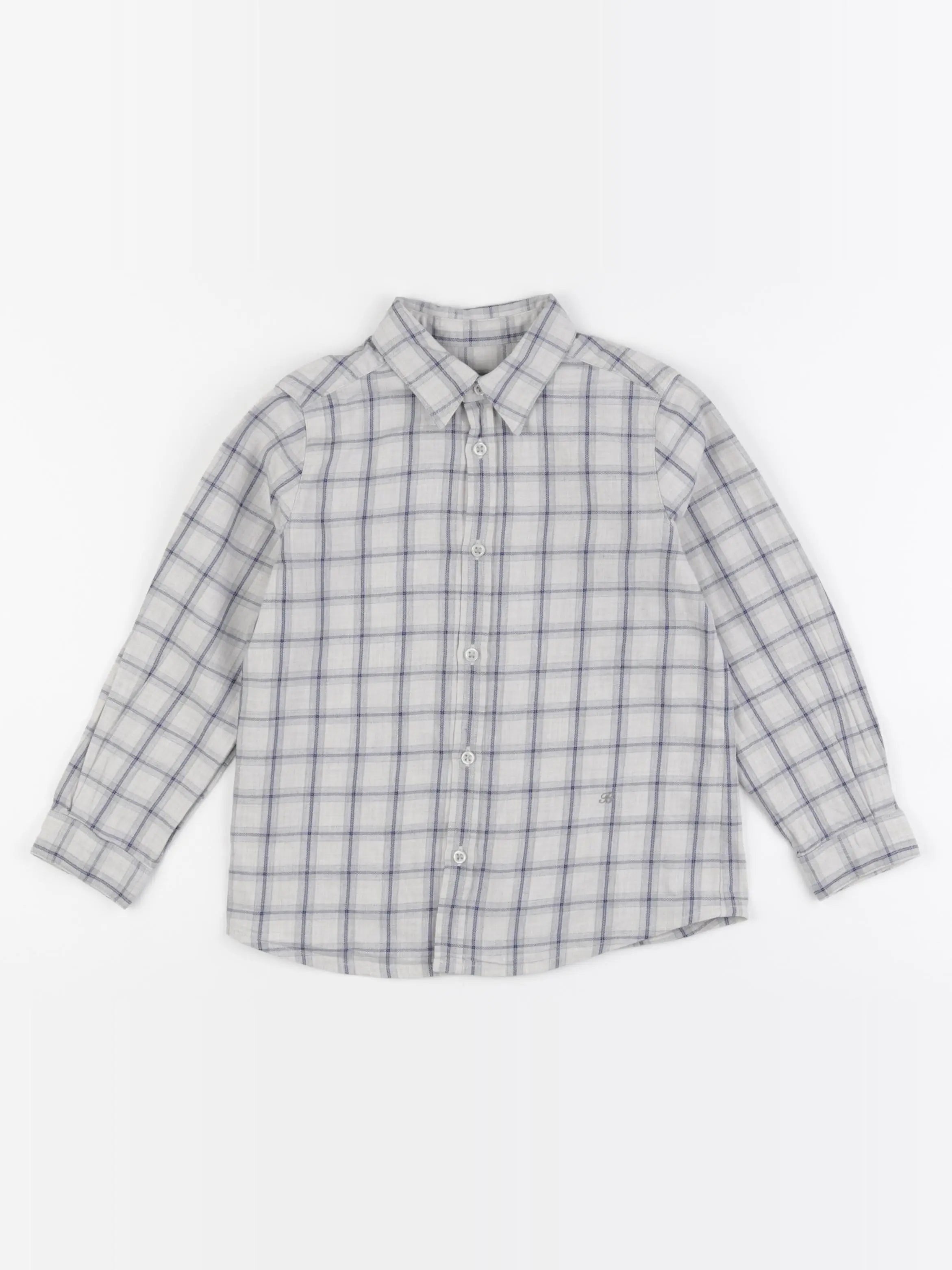 Bonpoint - chemise gris - 4 ans