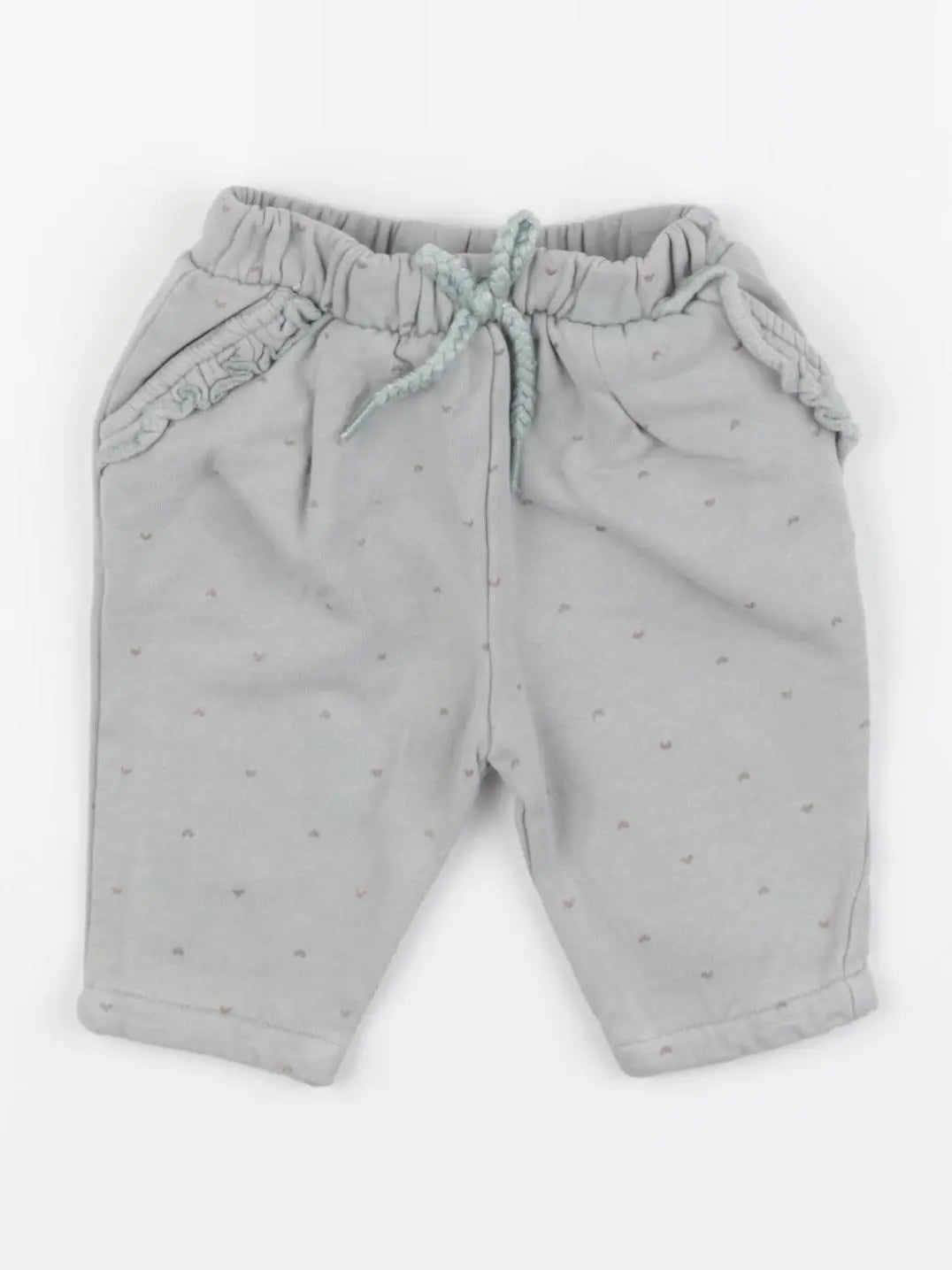 Vertbaudet - pantalon vert - 3 mois