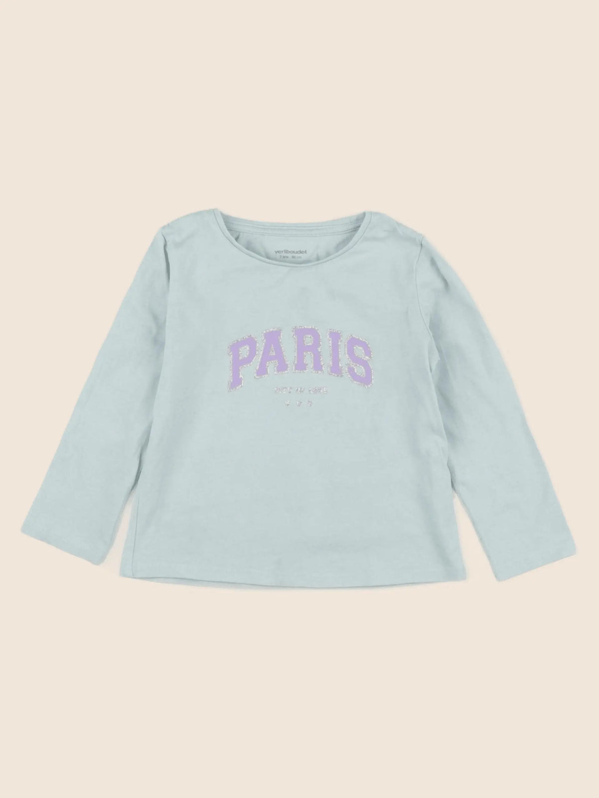 Vertbaudet - tee-shirt vert - 2 ans