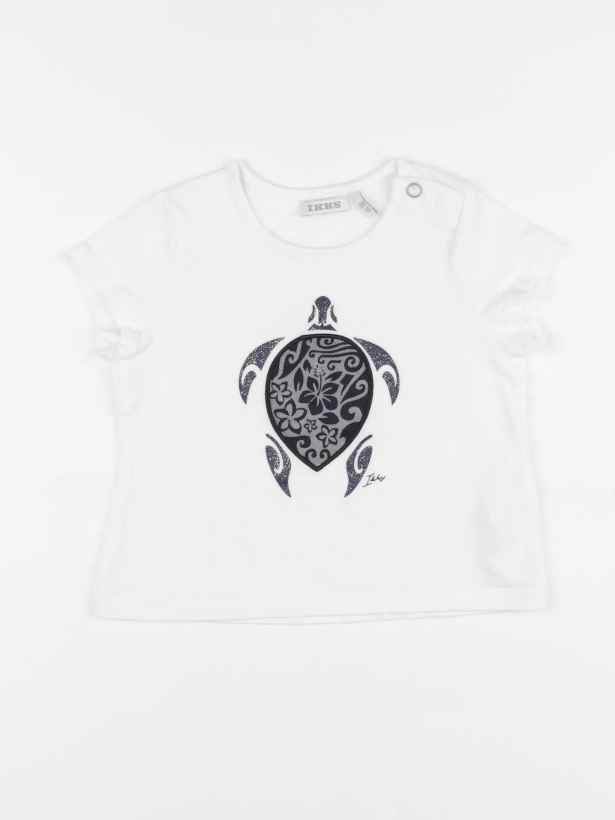 IKKS - tee-shirt blanc - 18 mois