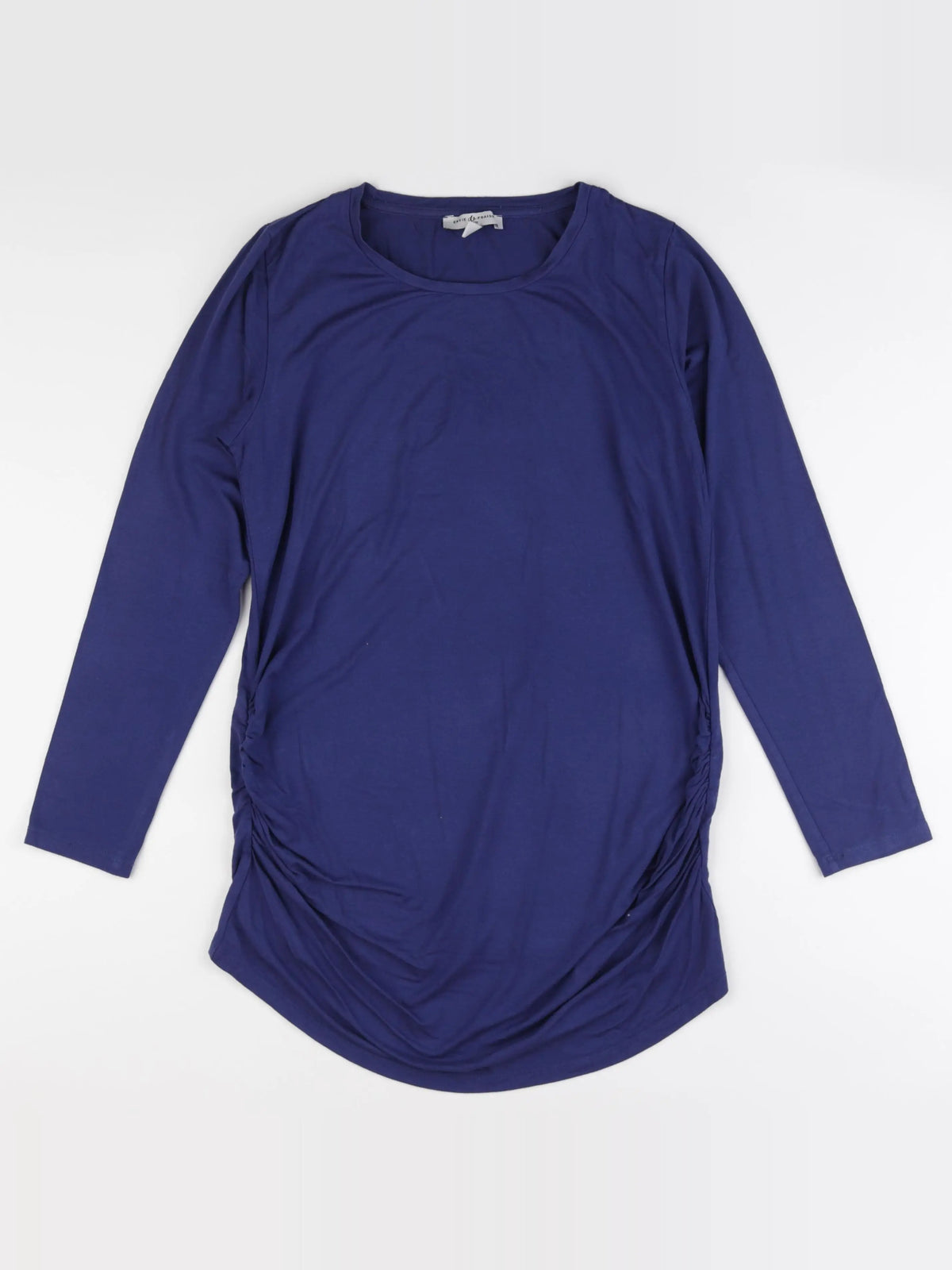 Envie de fraise - tee-shirt grossesse bleu - 36 à 38