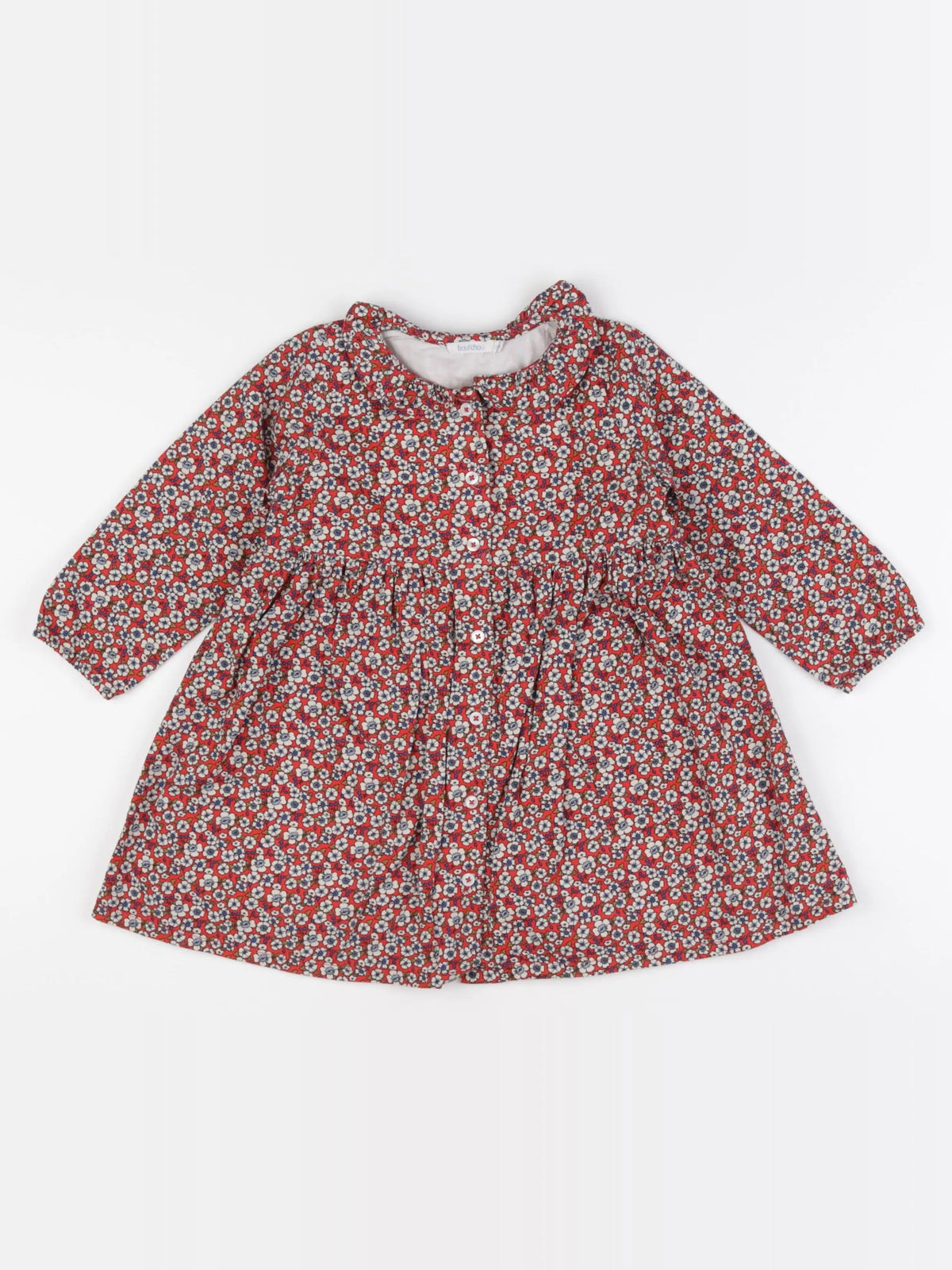 Boutchou - robe rouge - 24 mois