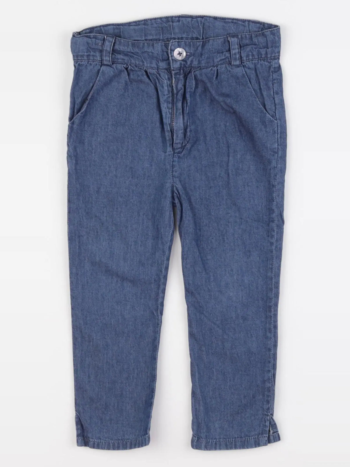 Natalys - pantalon bleu - 24 mois