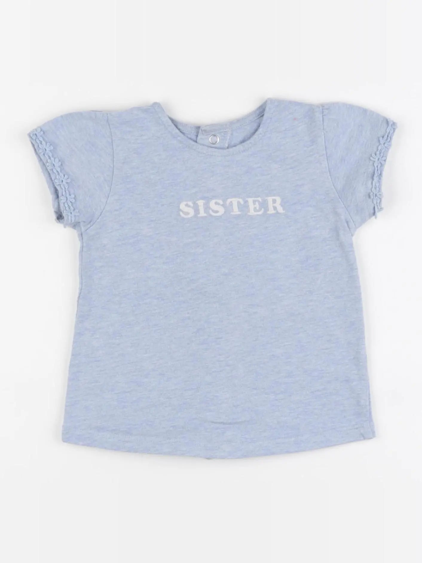 Buissonnière - tee-shirt bleu - 18 mois