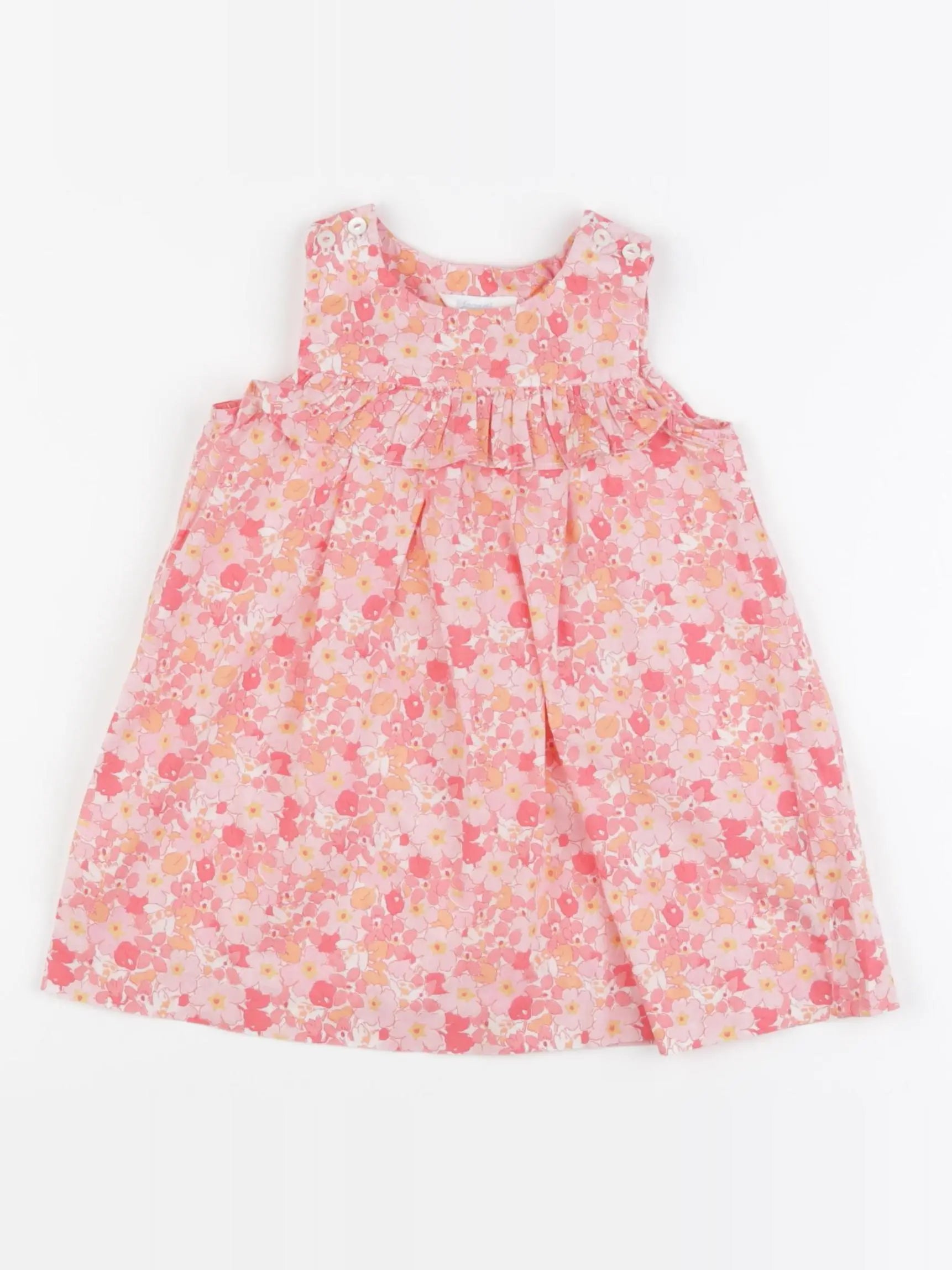 Jacadi - robe liberty rose - 12 mois