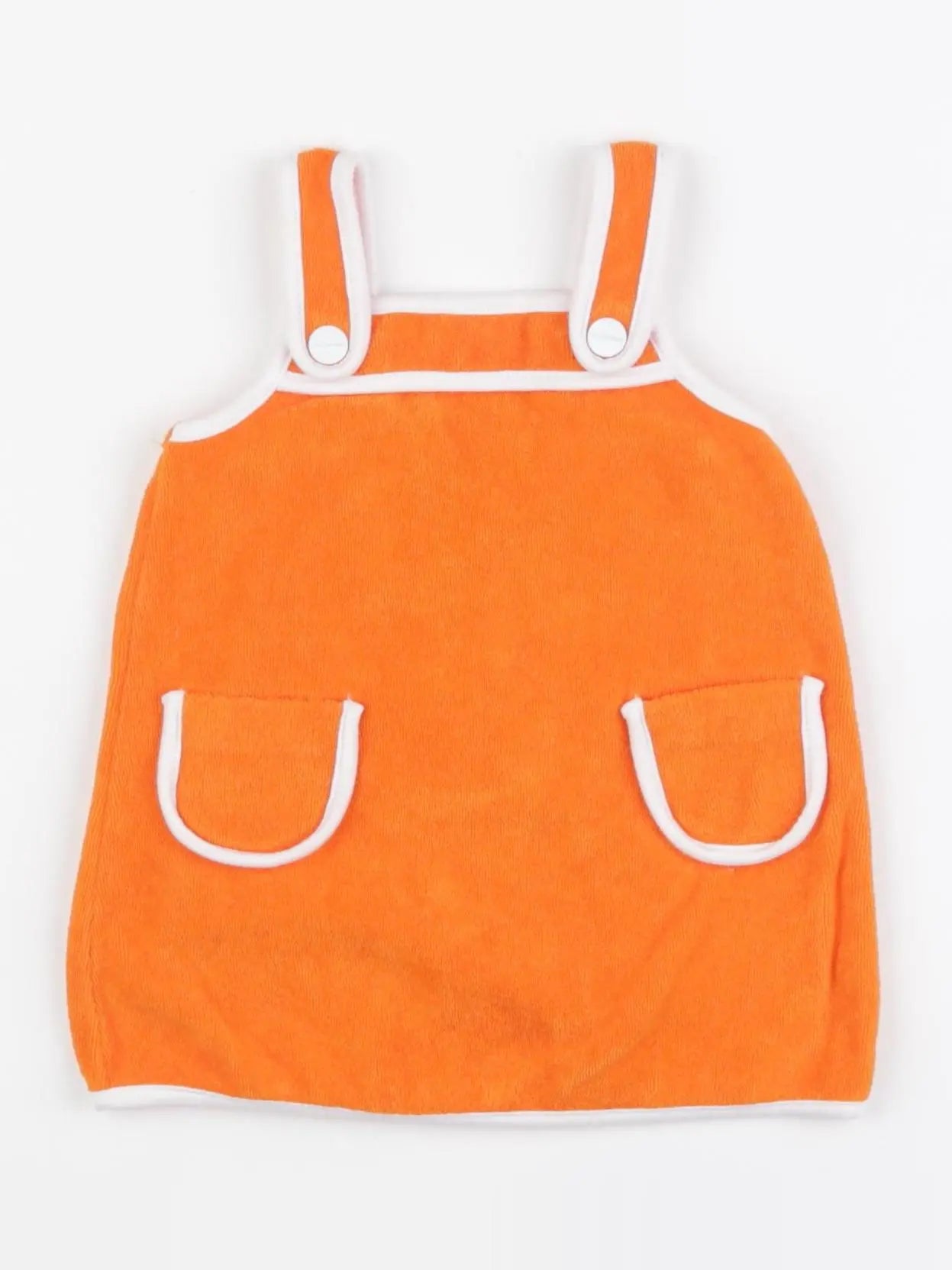 Jacadi - robe orange - 12 mois