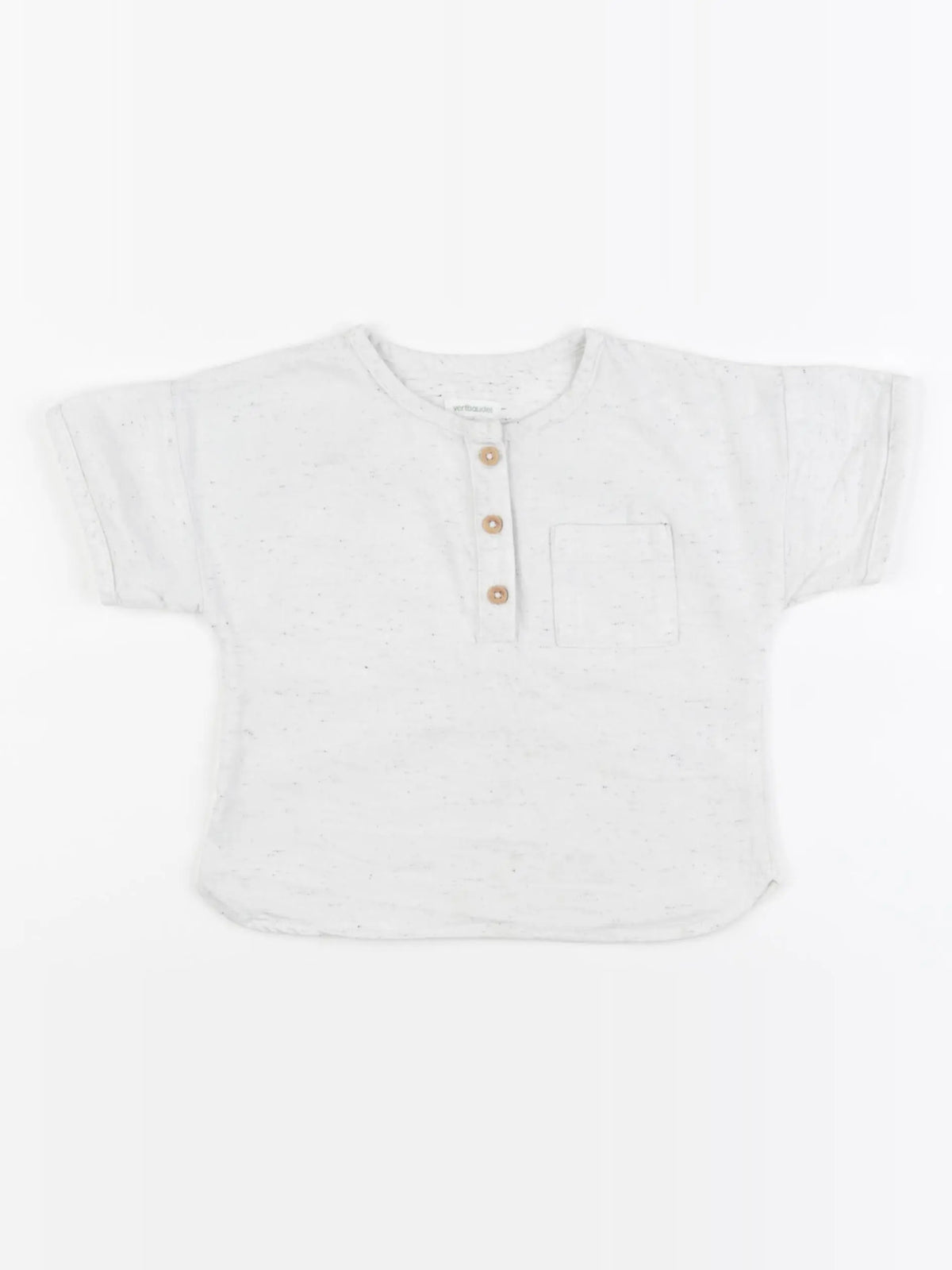 Vertbaudet - tee-shirt beige - 18 mois