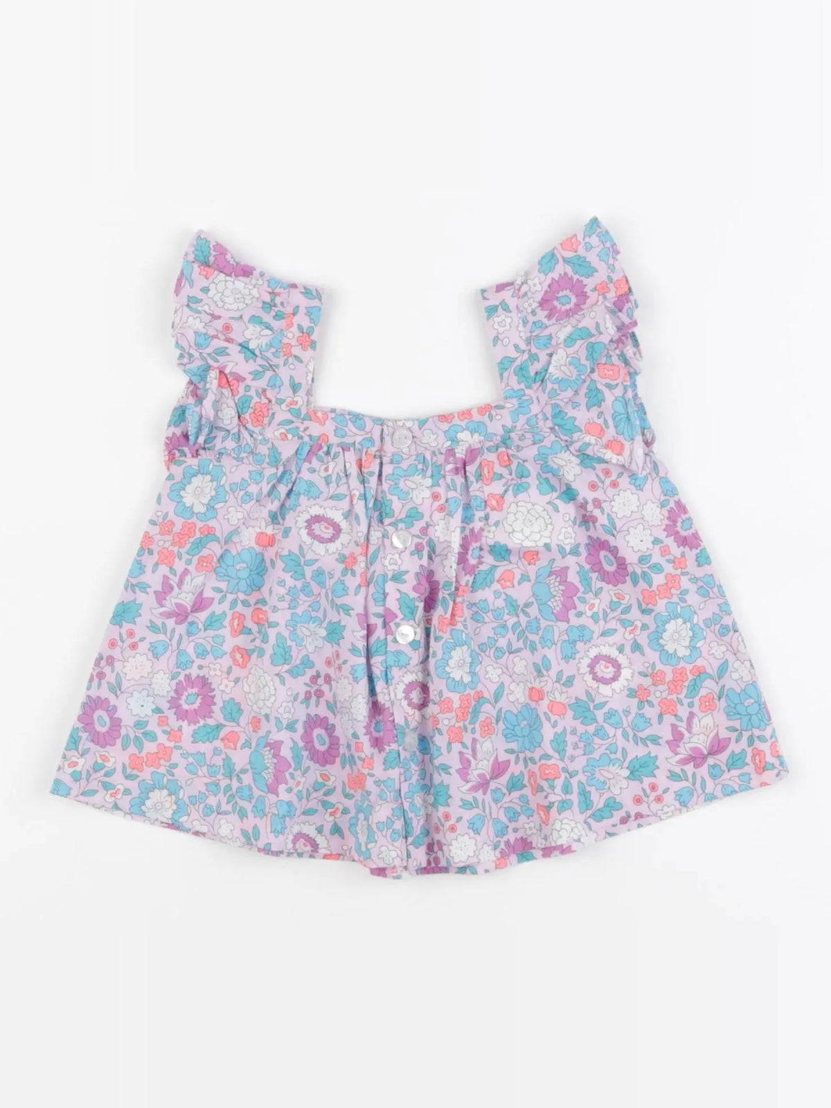 Jacadi - blouse liberty multicolore - 6 mois