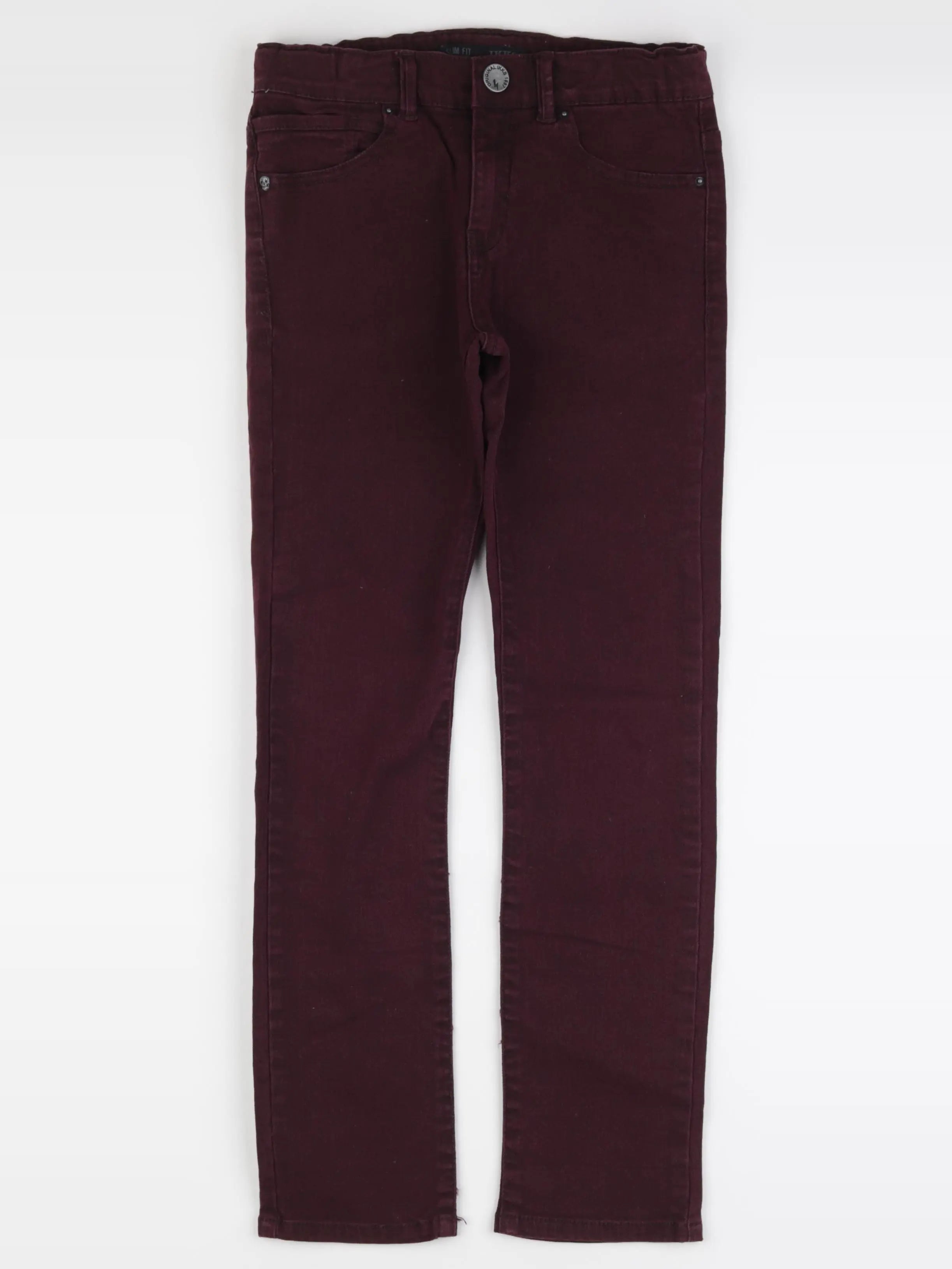 IKKS - jean rouge - 10 ans