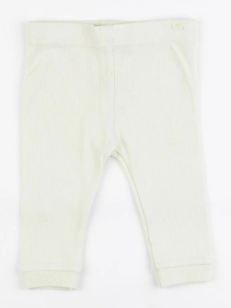 Zara - legging jaune - 3/6 mois