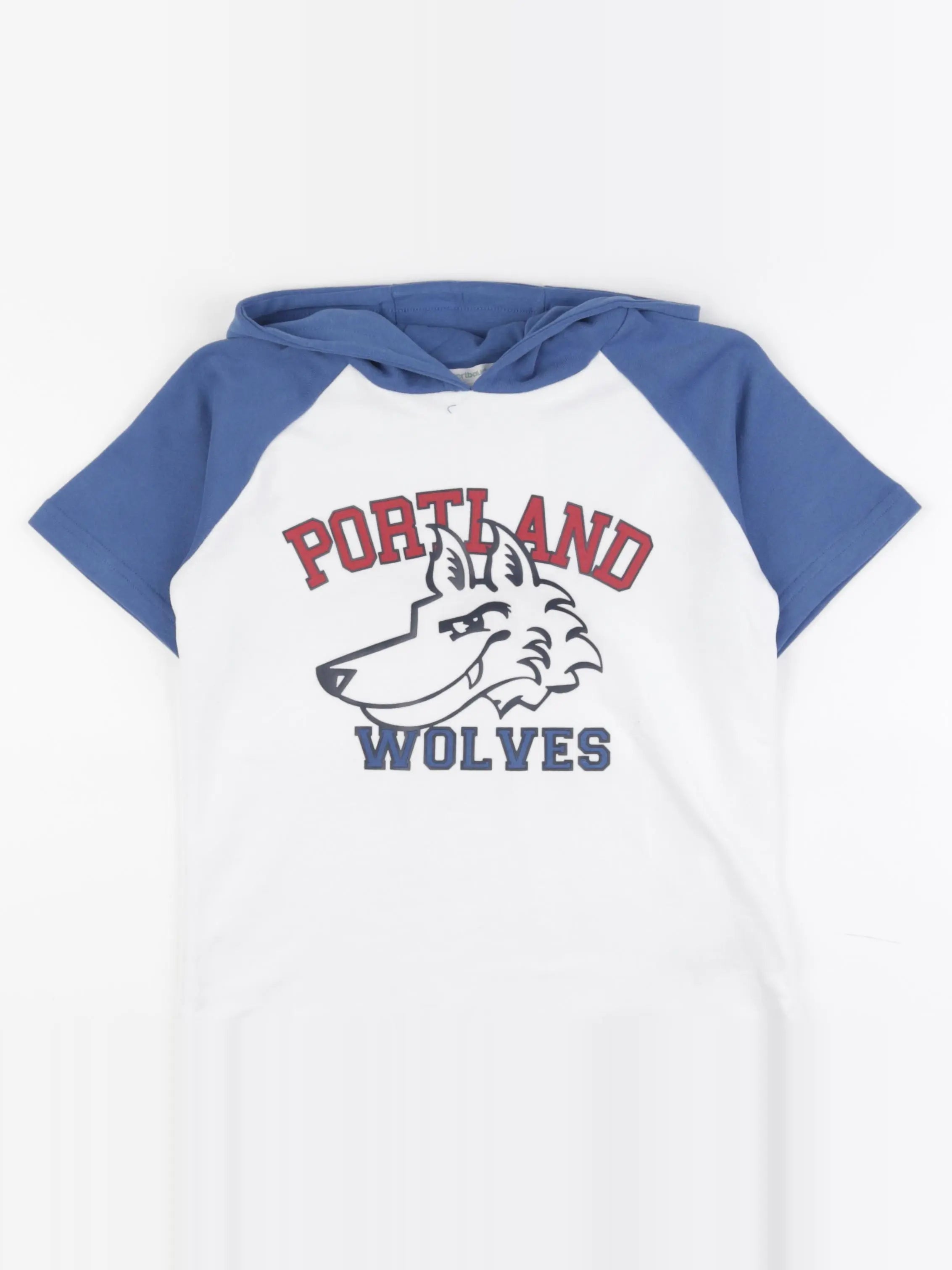 Vertbaudet - sweat bleu, blanc - 10 ans