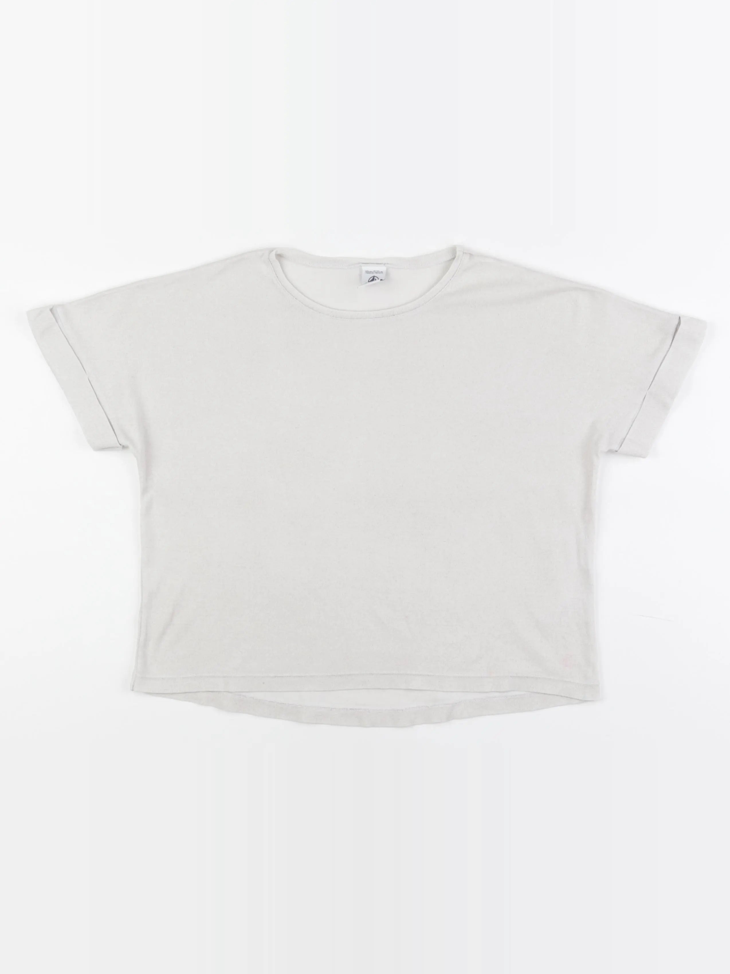 Petit Bateau - tee-shirt beige - 10 ans