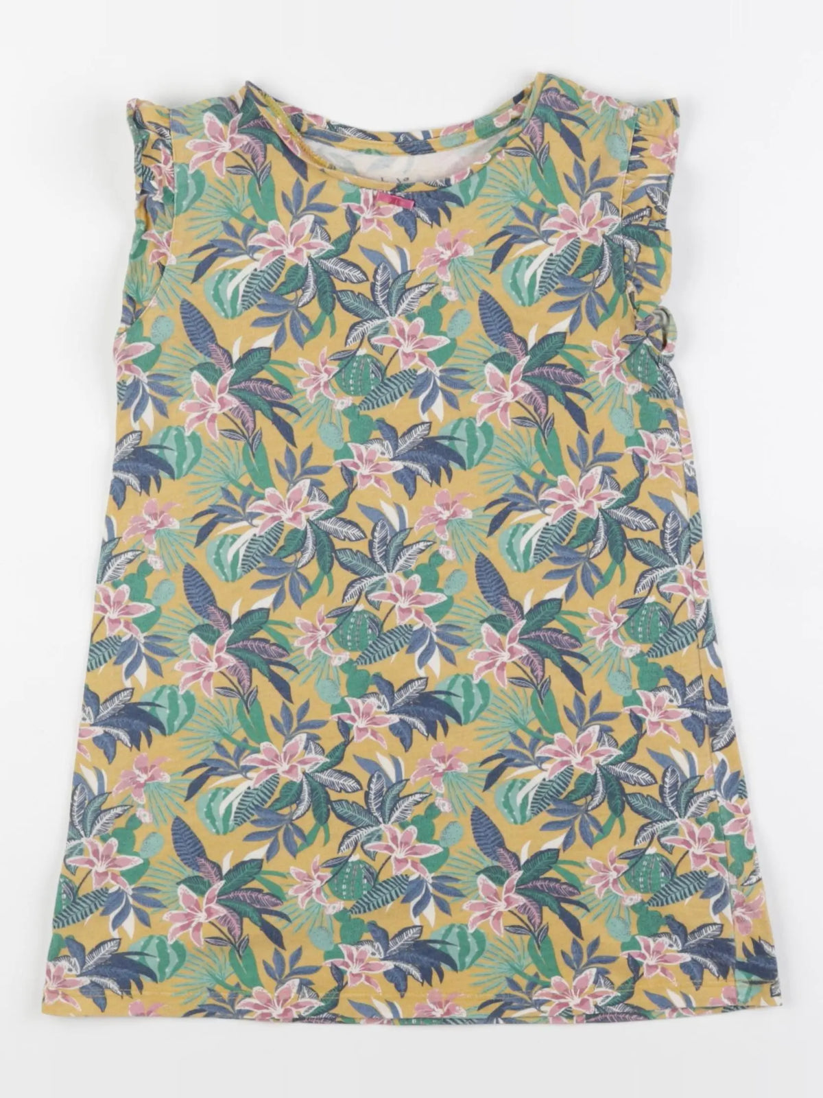Vertbaudet - robe vert - 5 ans