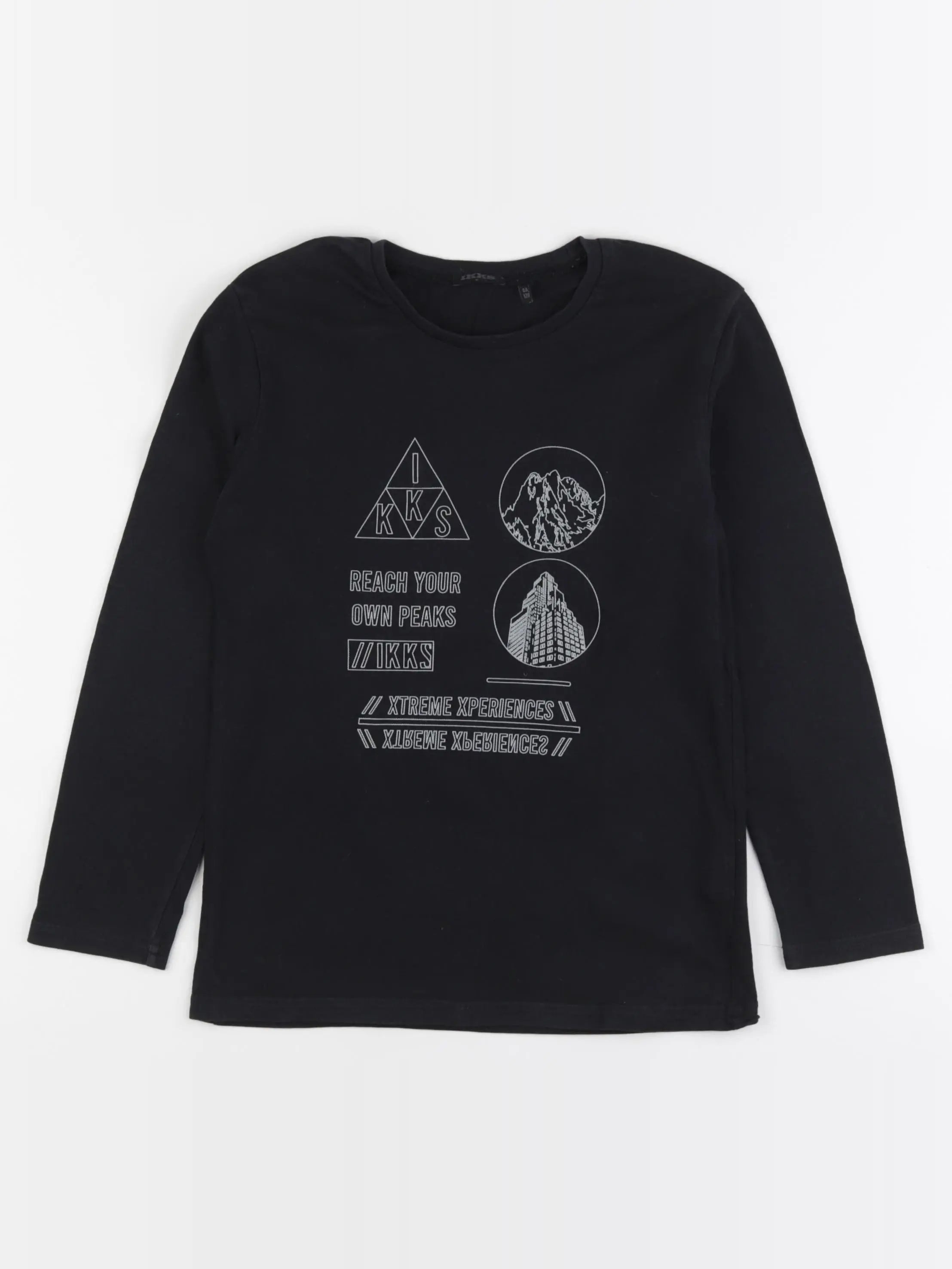 IKKS - tee-shirt noir - 8 ans