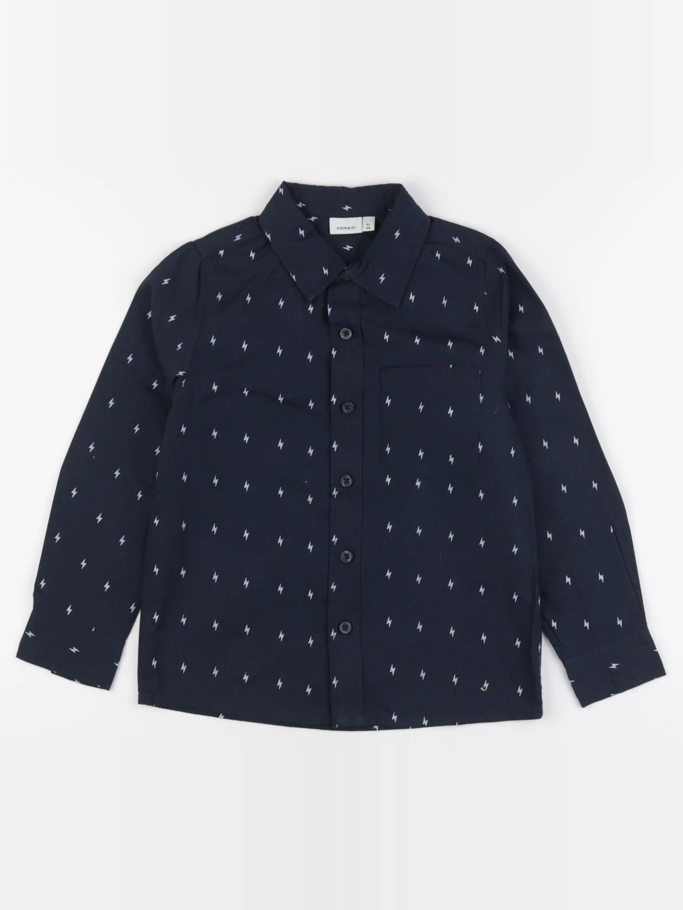 Name it - chemise bleu - 6 ans