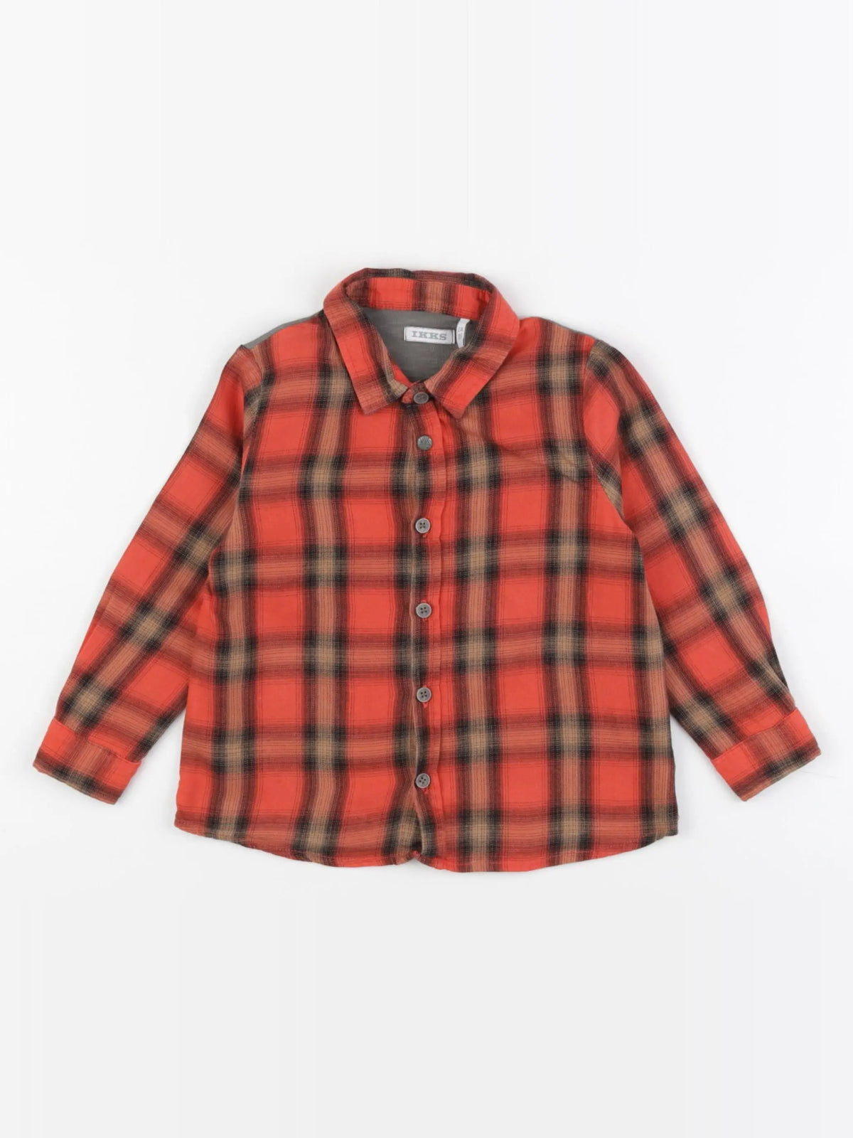 IKKS - chemise imprimé au dos rouge - 2 ans