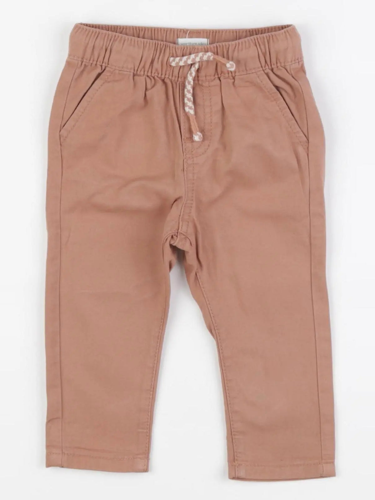 Vertbaudet - pantalon marron - 6 mois