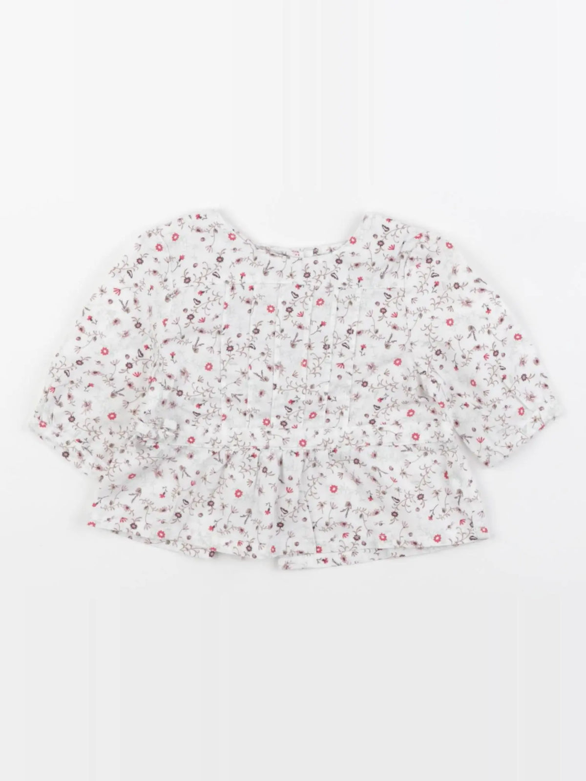 Vertbaudet - blouse multicolore - 1 mois