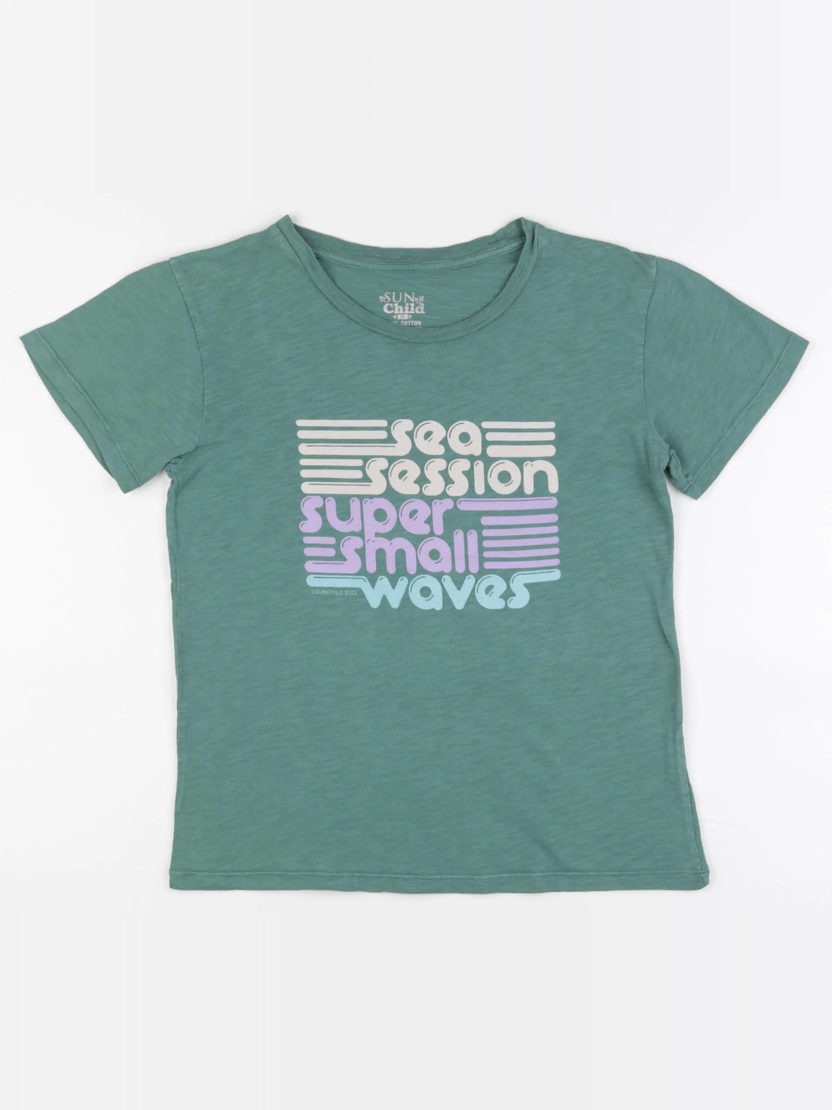 Sunchild - tee-shirt vert - 12 ans