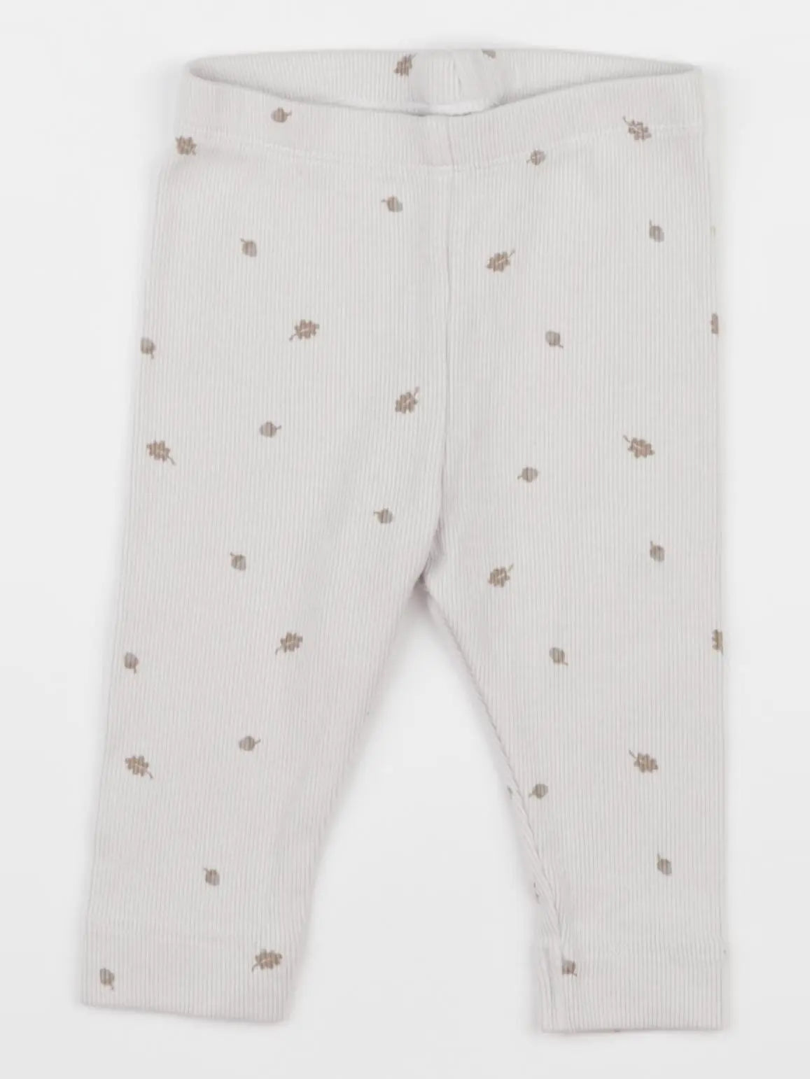 H&M - legging beige - 4/6 mois