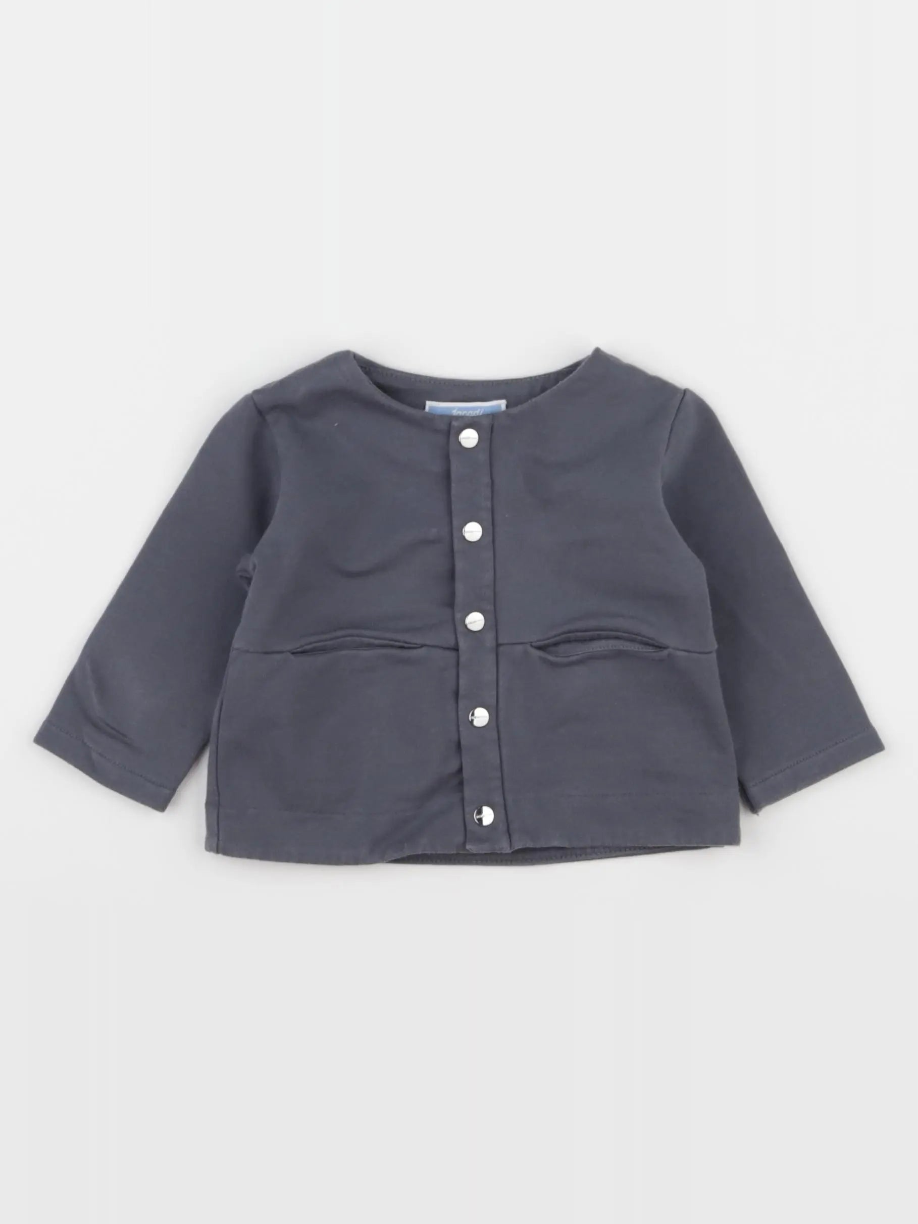 Jacadi - sweat gris - 6 mois