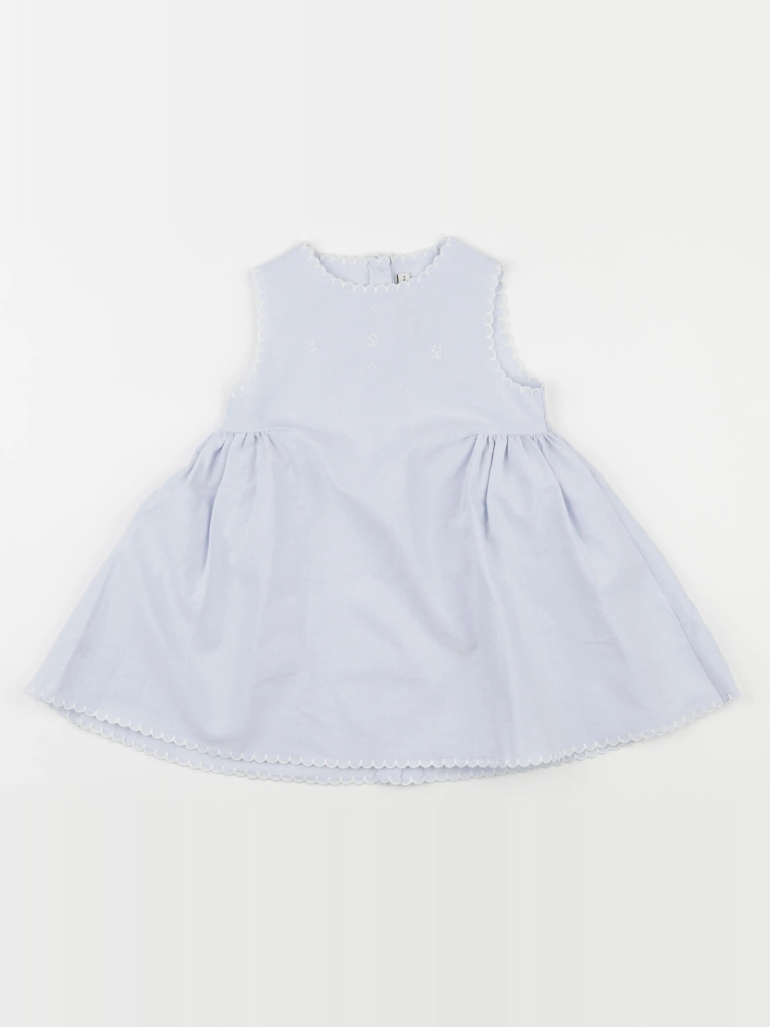 Cyrillus - robe bleu - 18 mois