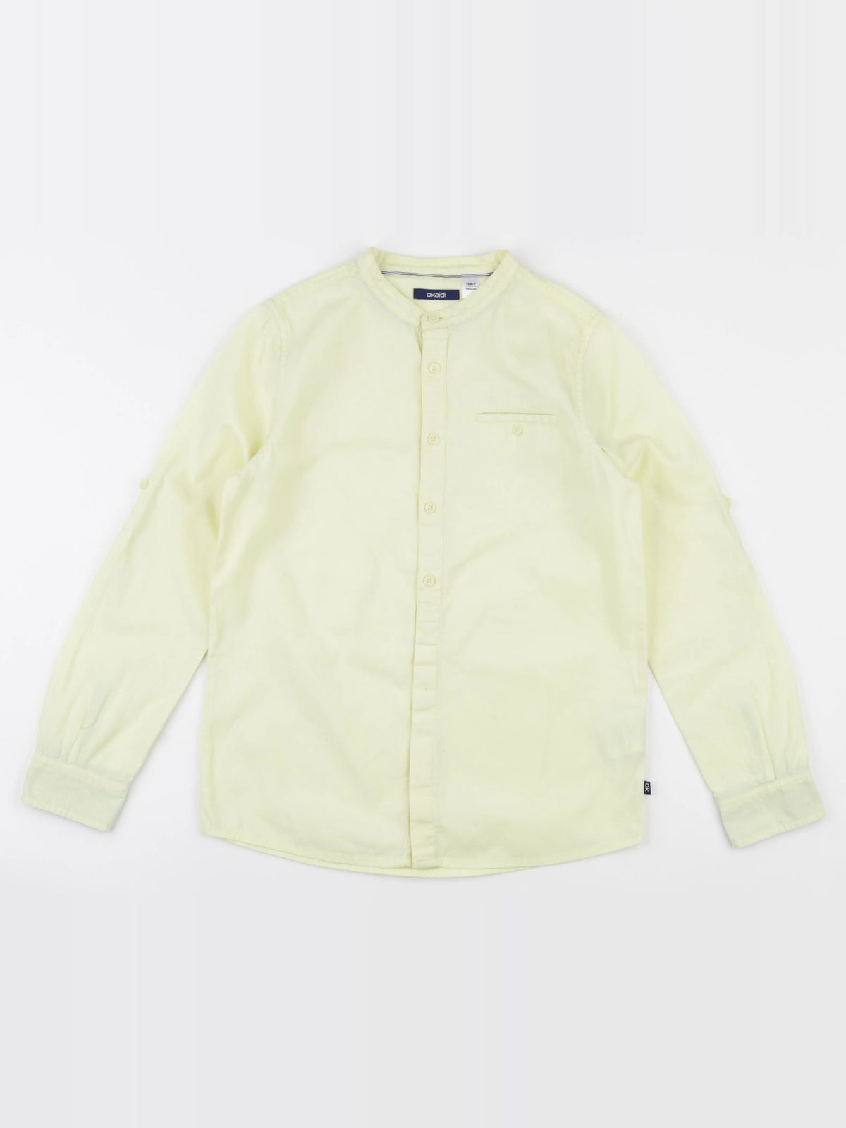 Okaidi - chemise jaune - 10 ans