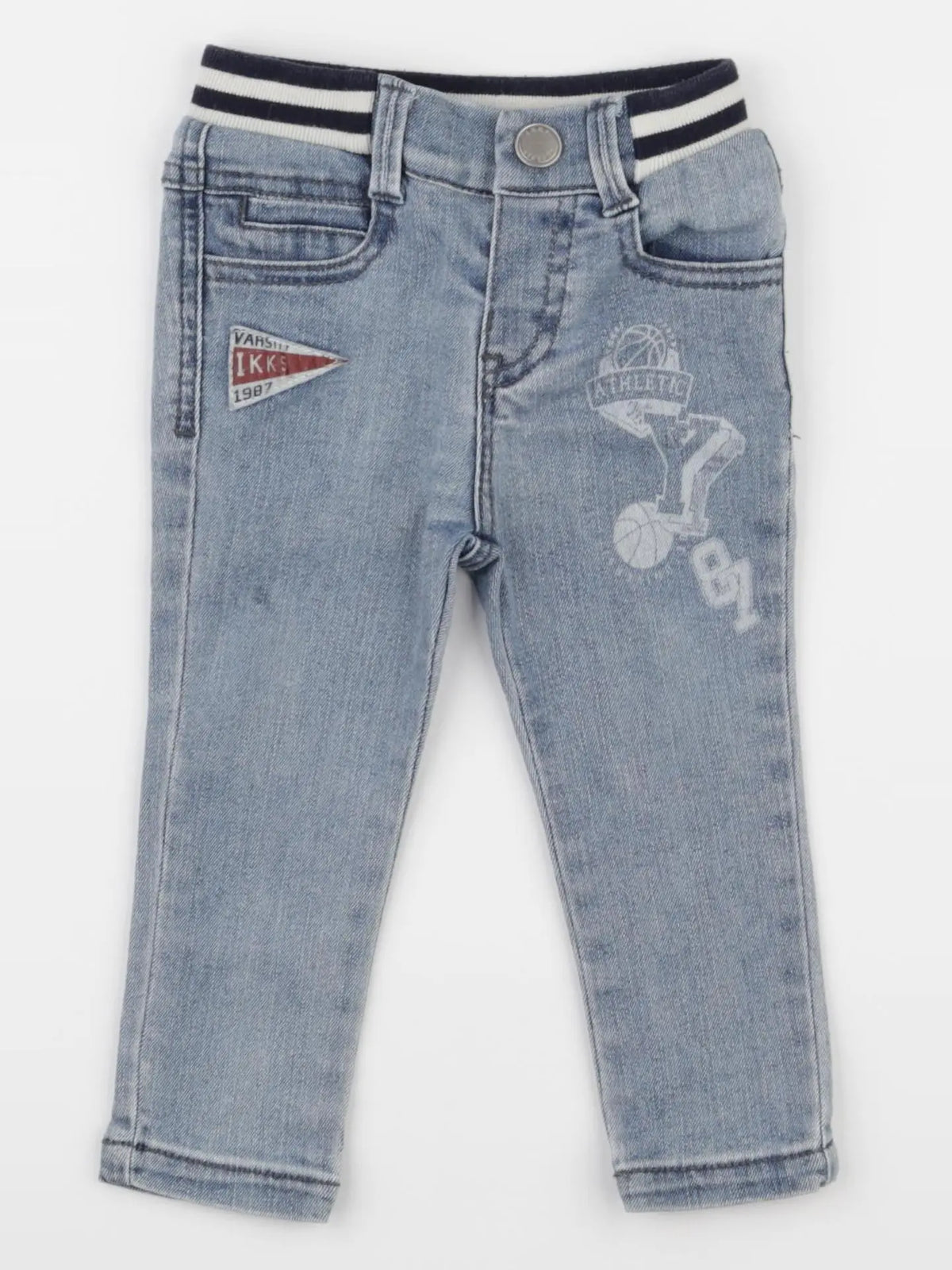 IKKS - jean bleu - 18 mois