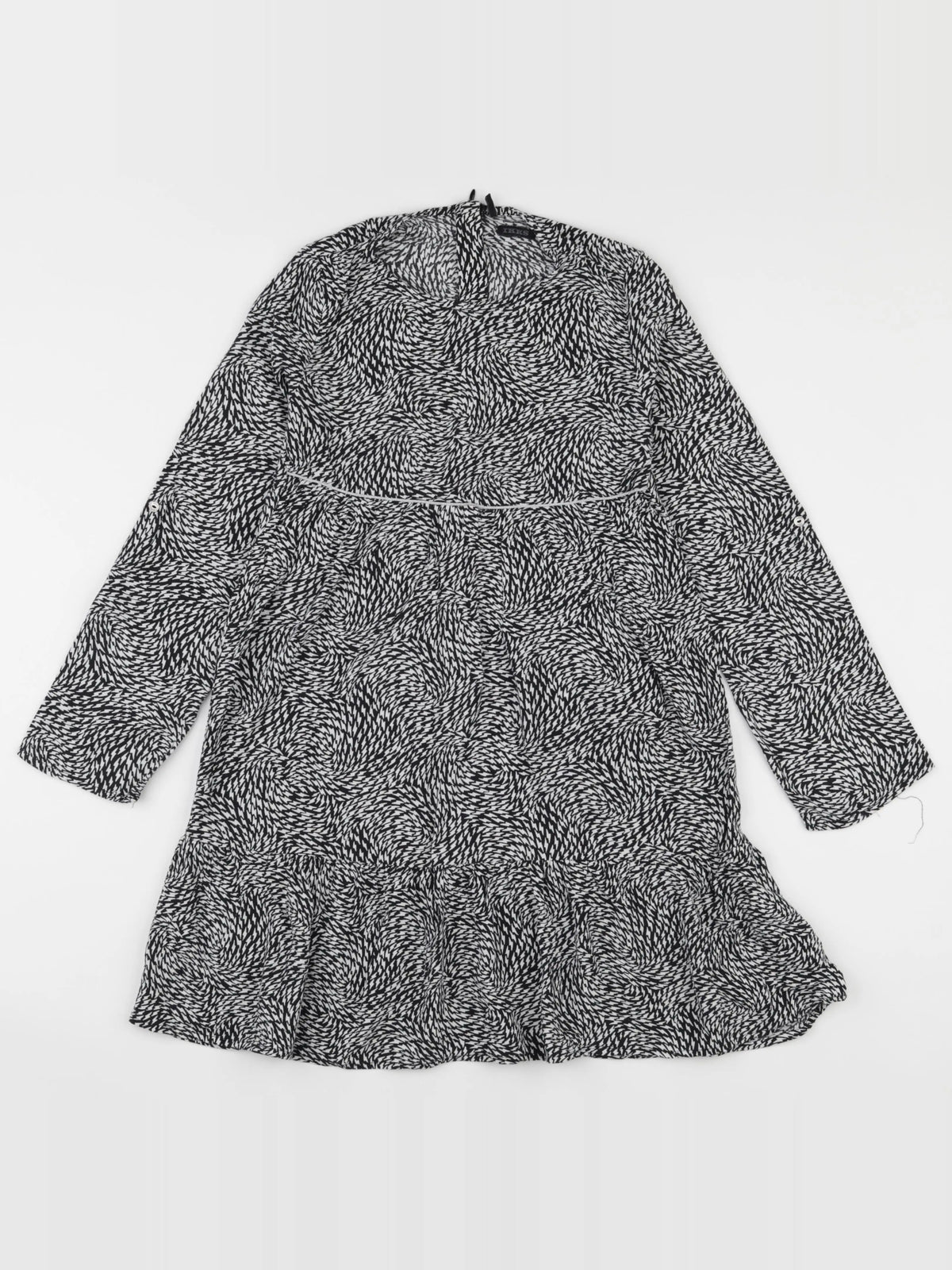 IKKS - robe noir, blanc - 10 ans