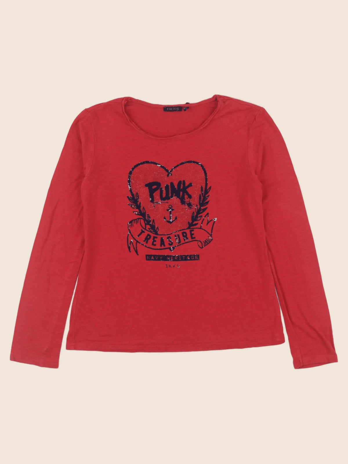 IKKS - tee-shirt rouge - 10 ans