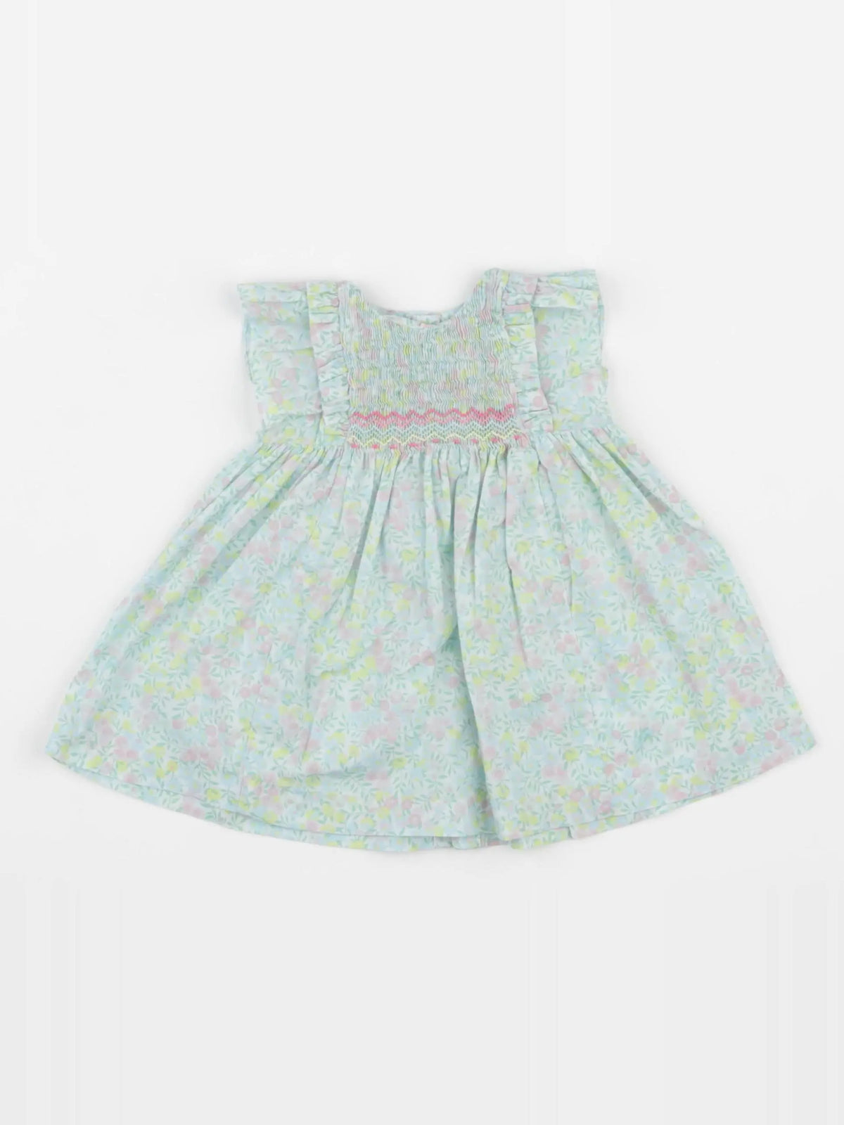 Jacadi - robe liberty multicolore - 3 mois