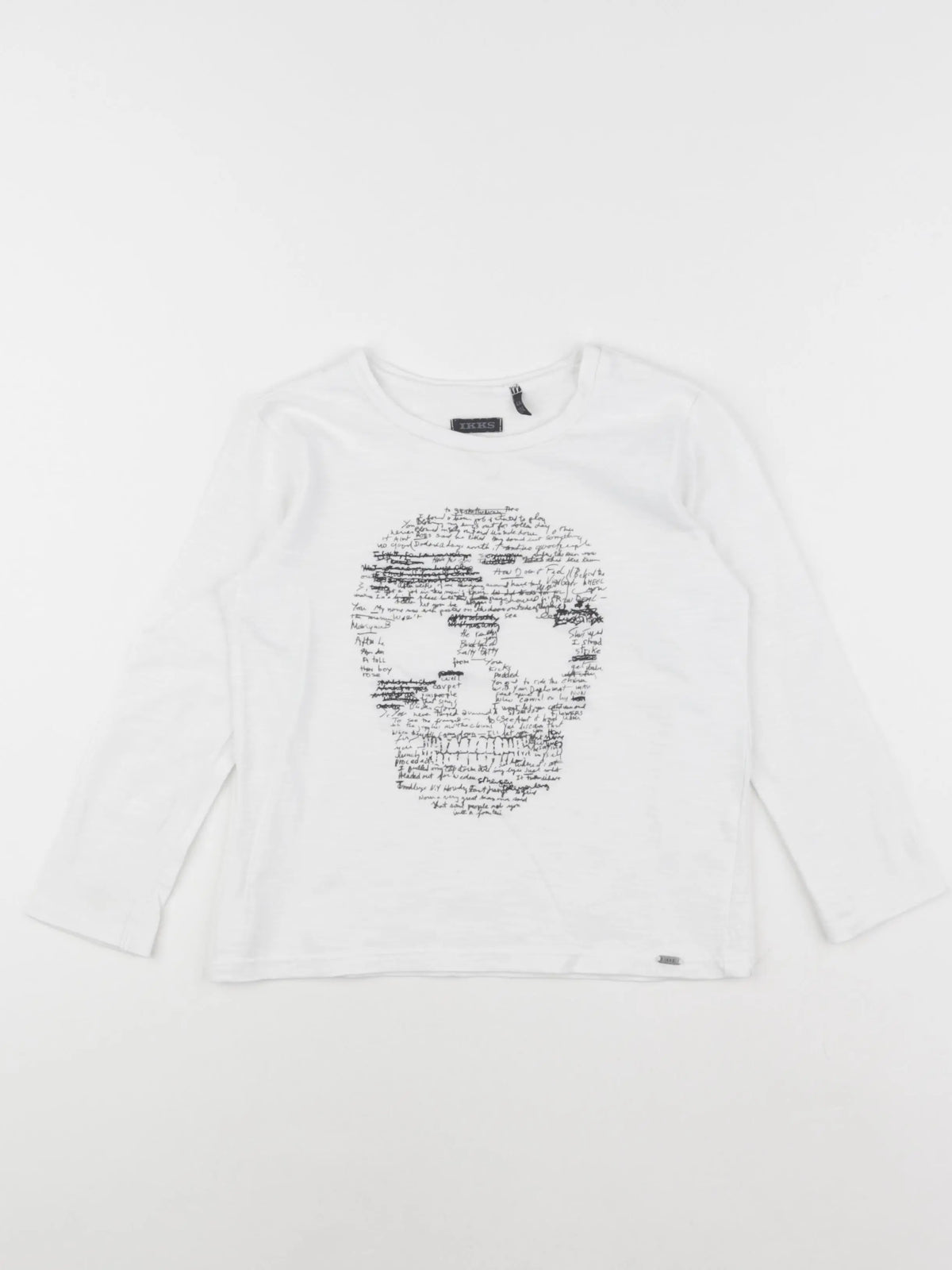 IKKS - tee-shirt blanc - 4 ans