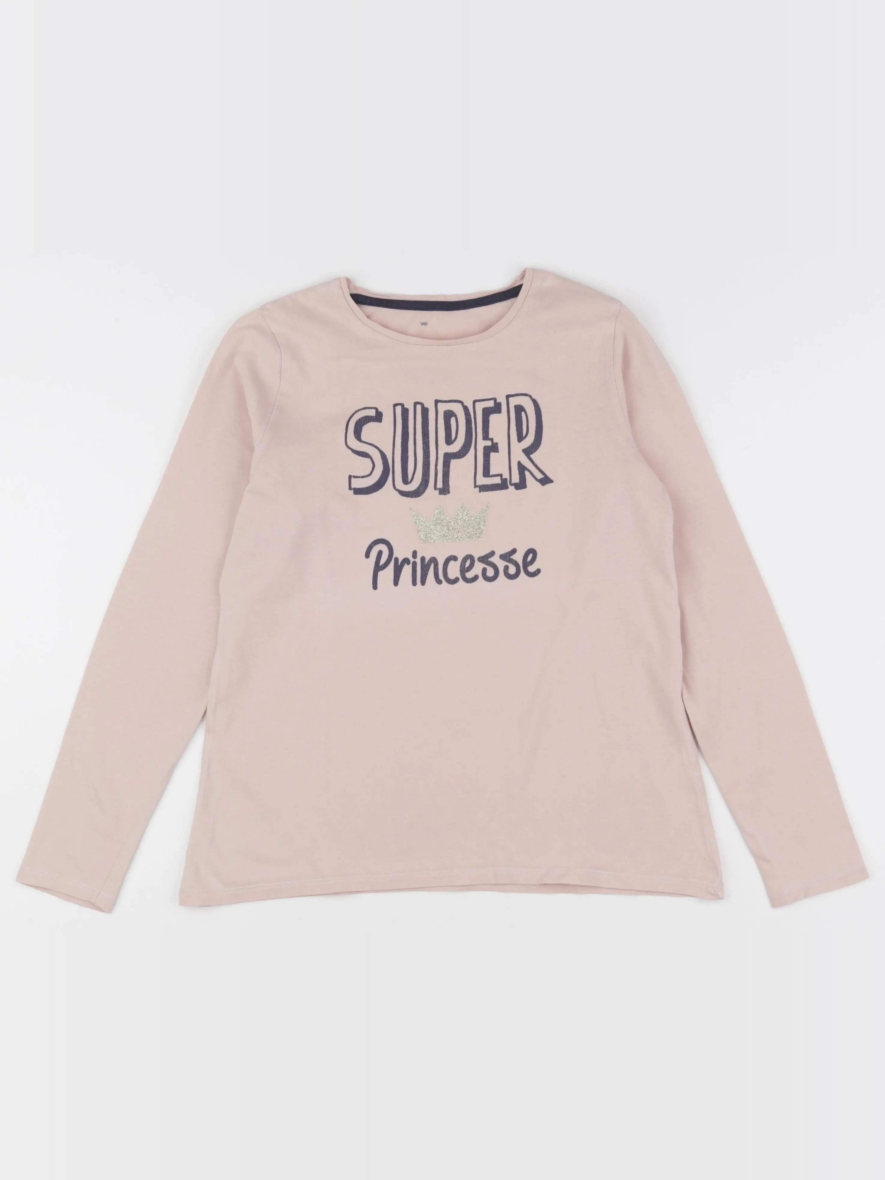 Vertbaudet - tee-shirt rose - 12 ans