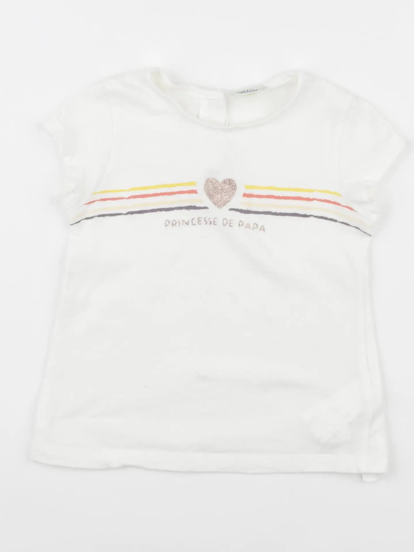 Tape à l'oeil - tee-shirt blanc - 18 mois