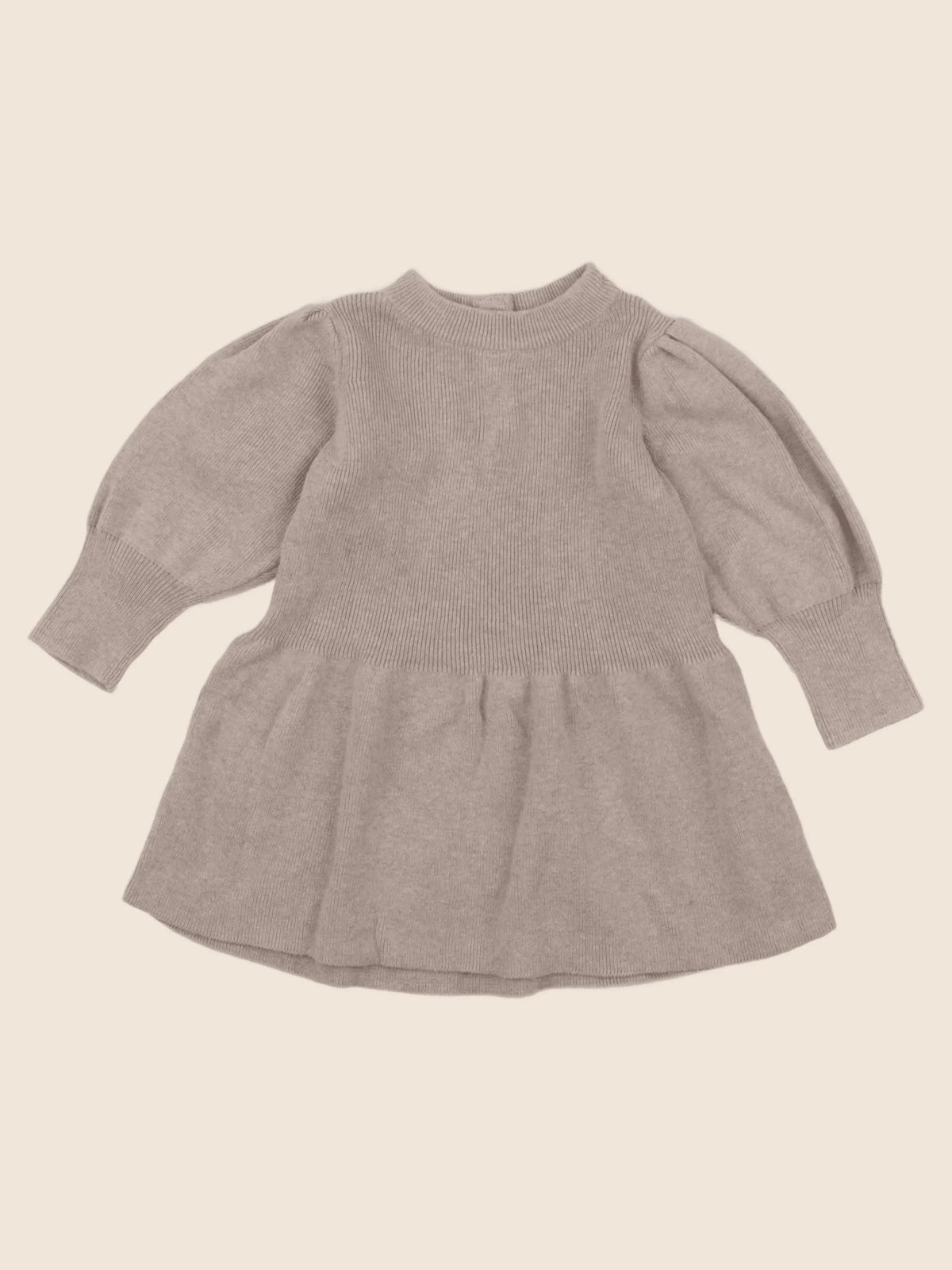 H&M - robe marron - 6/9 mois