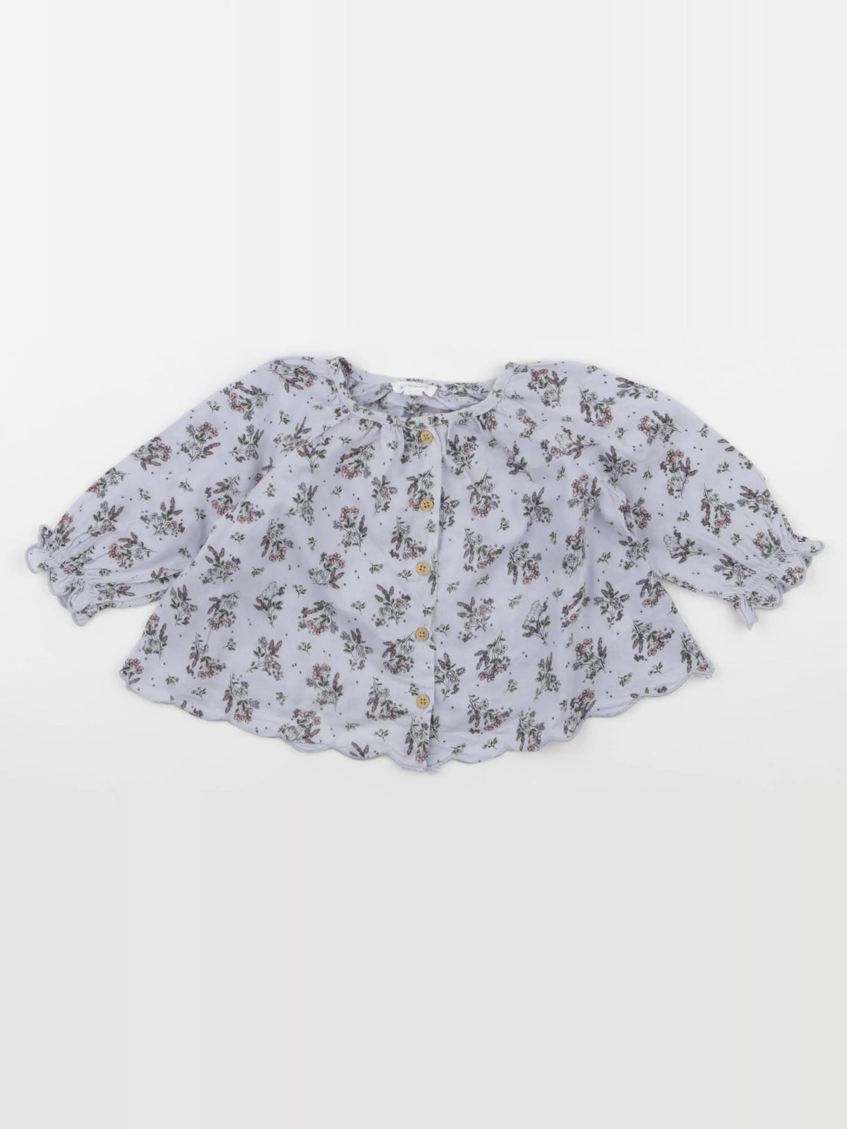 Vertbaudet - blouse bleu - 6 mois