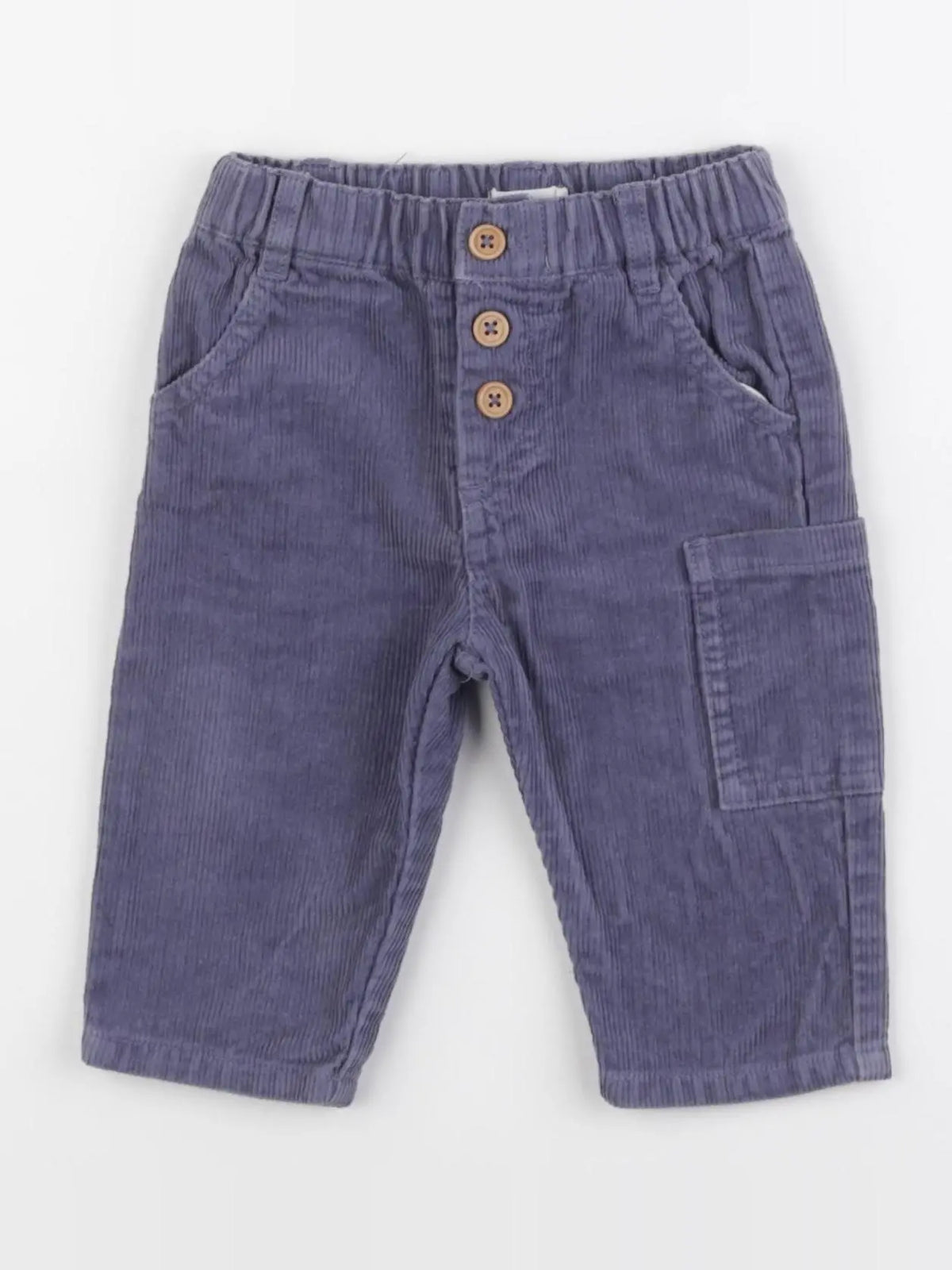 Boutchou - pantalon bleu - 6 mois