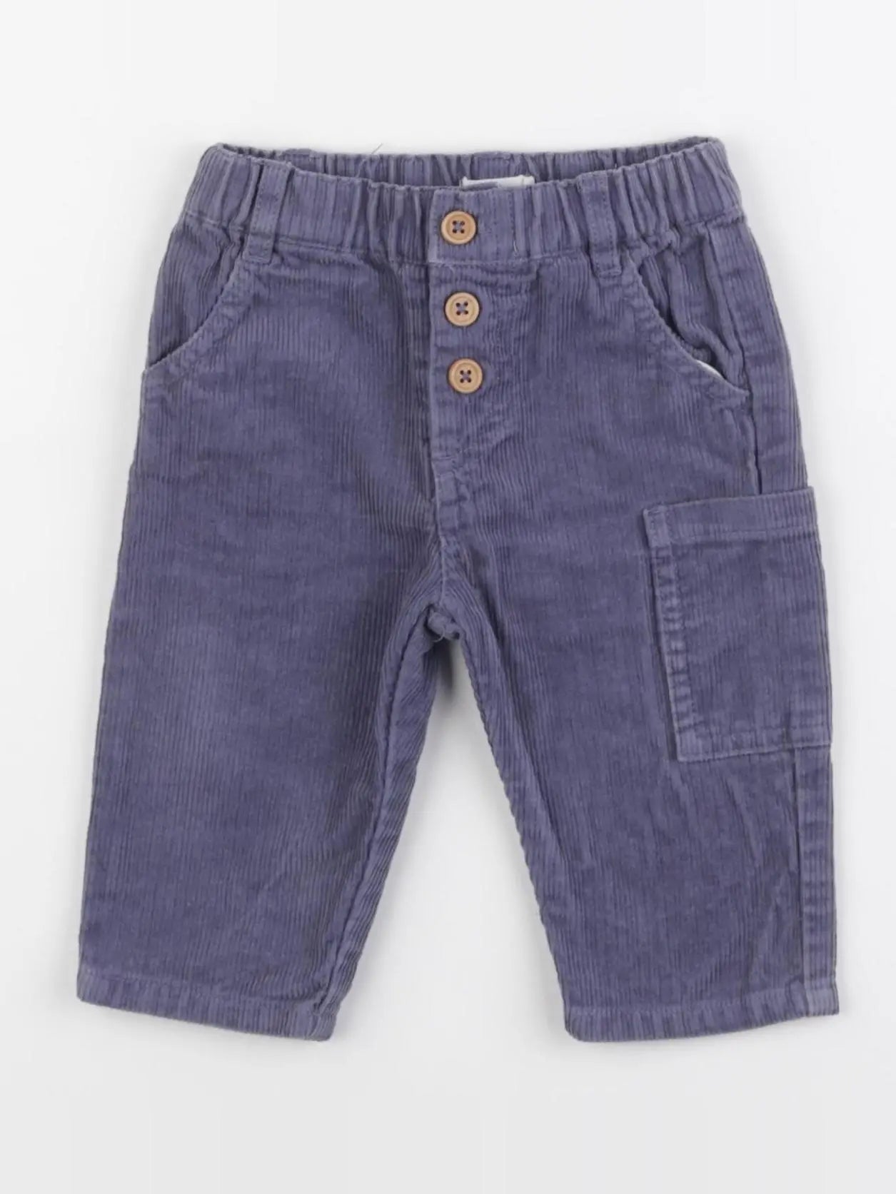 Boutchou - pantalon bleu - 6 mois