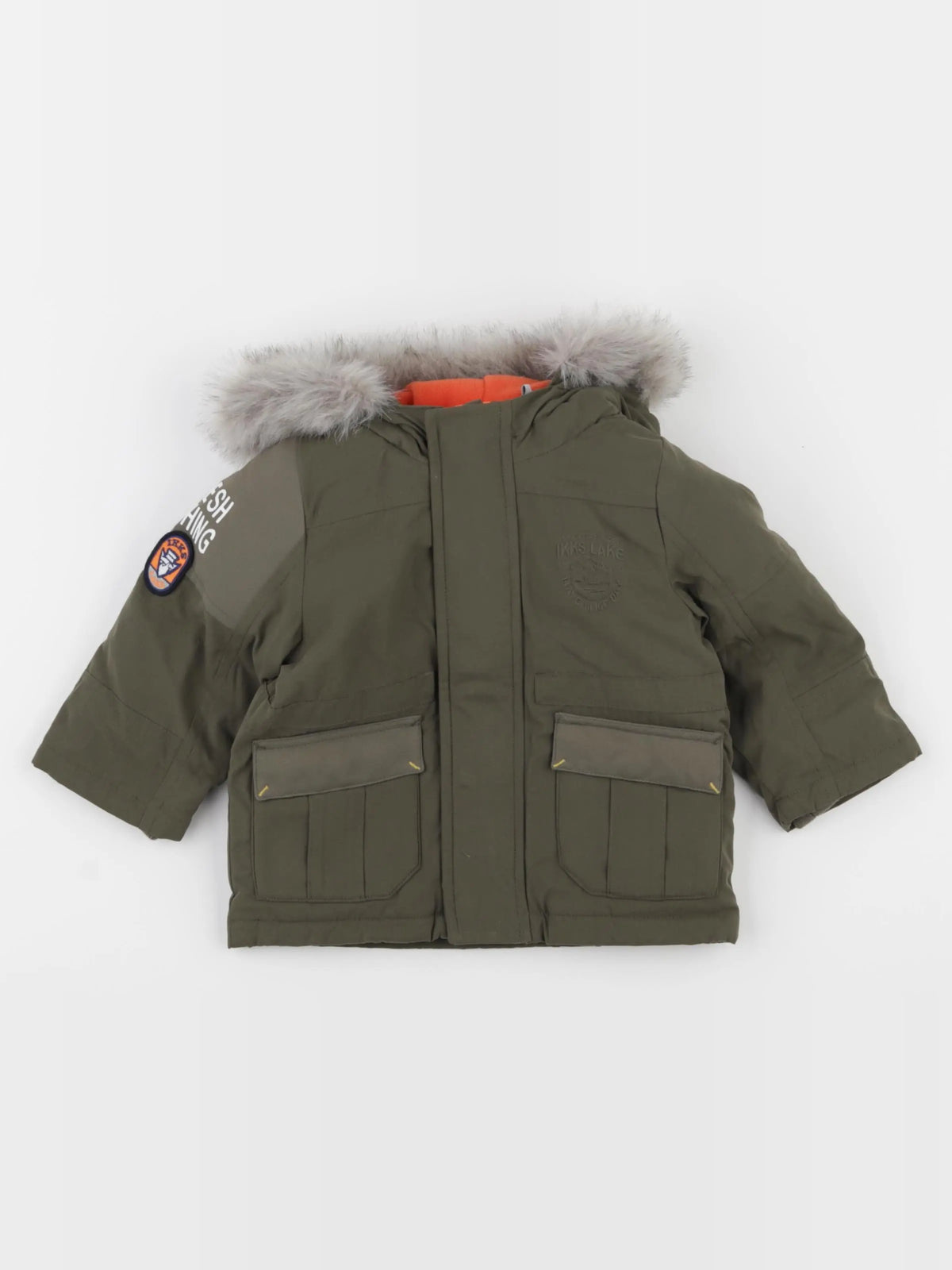 IKKS - parka vert - 12 mois